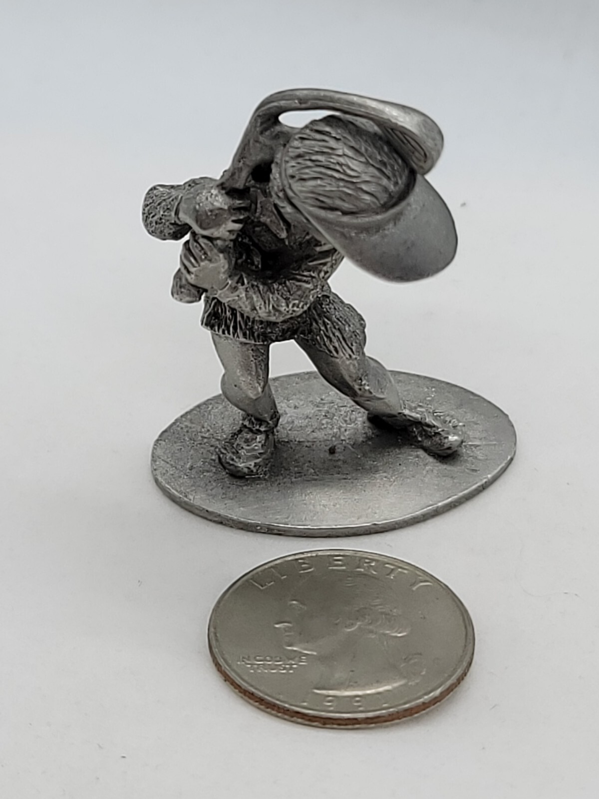 Spoontiques Female Golfer Pewter B4 VTG 1990 Figurine Mini Minature