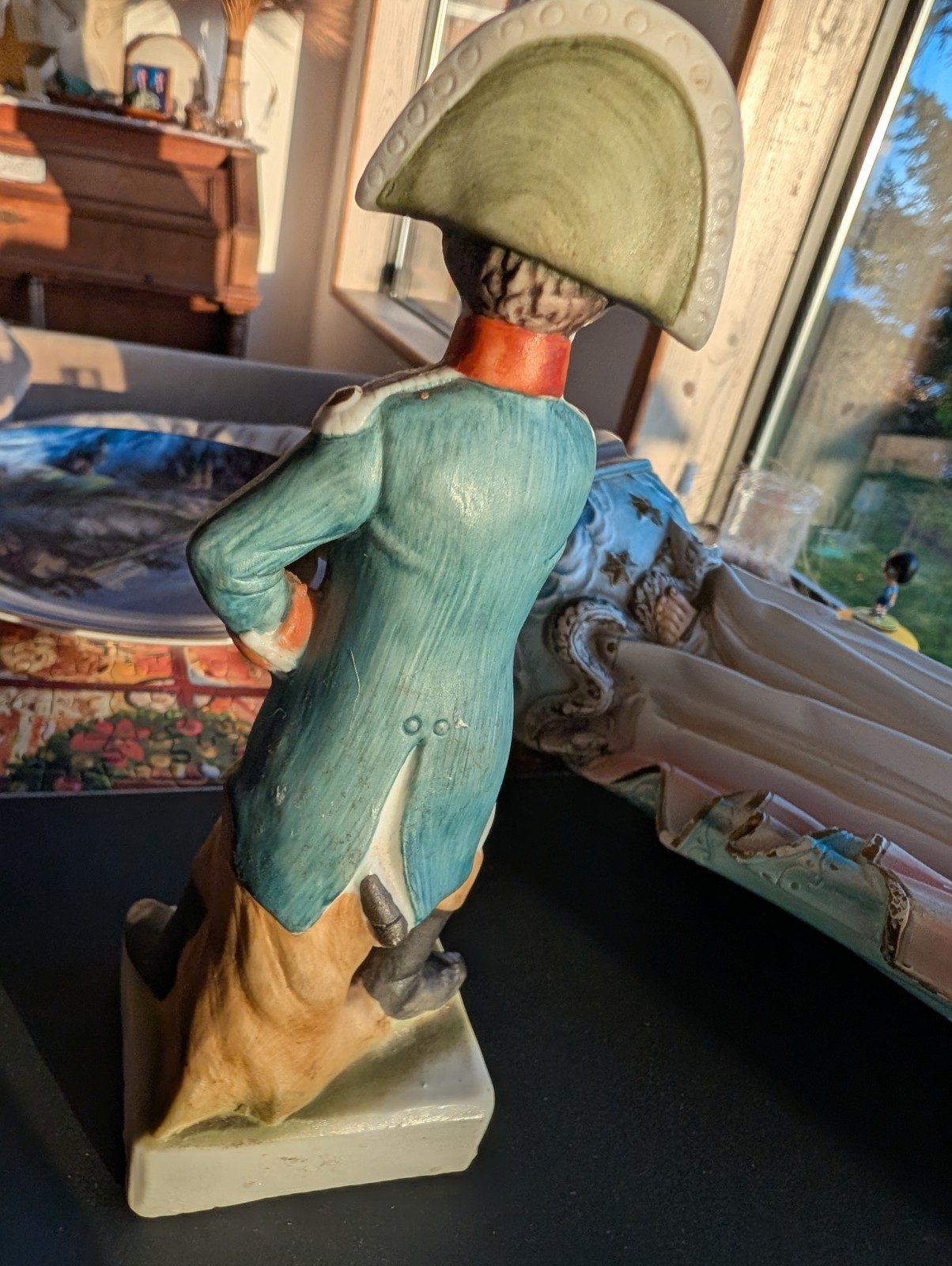 Porcelain Military Figurine Hand Painted likely from Napoleon and Warlords Set.