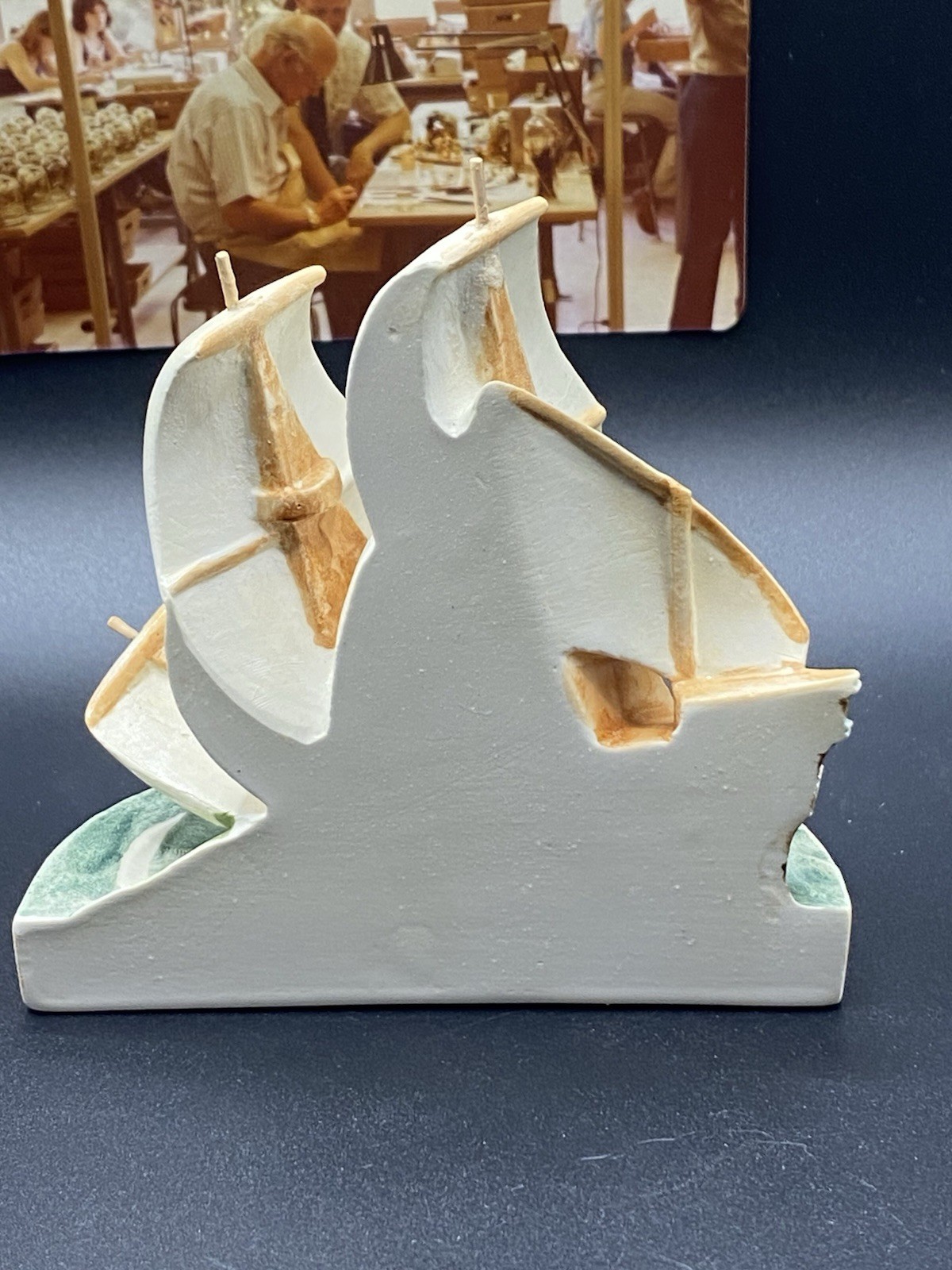 Vintage Sebastian Miniatures Mayflower Figurine- Pictures Not Included