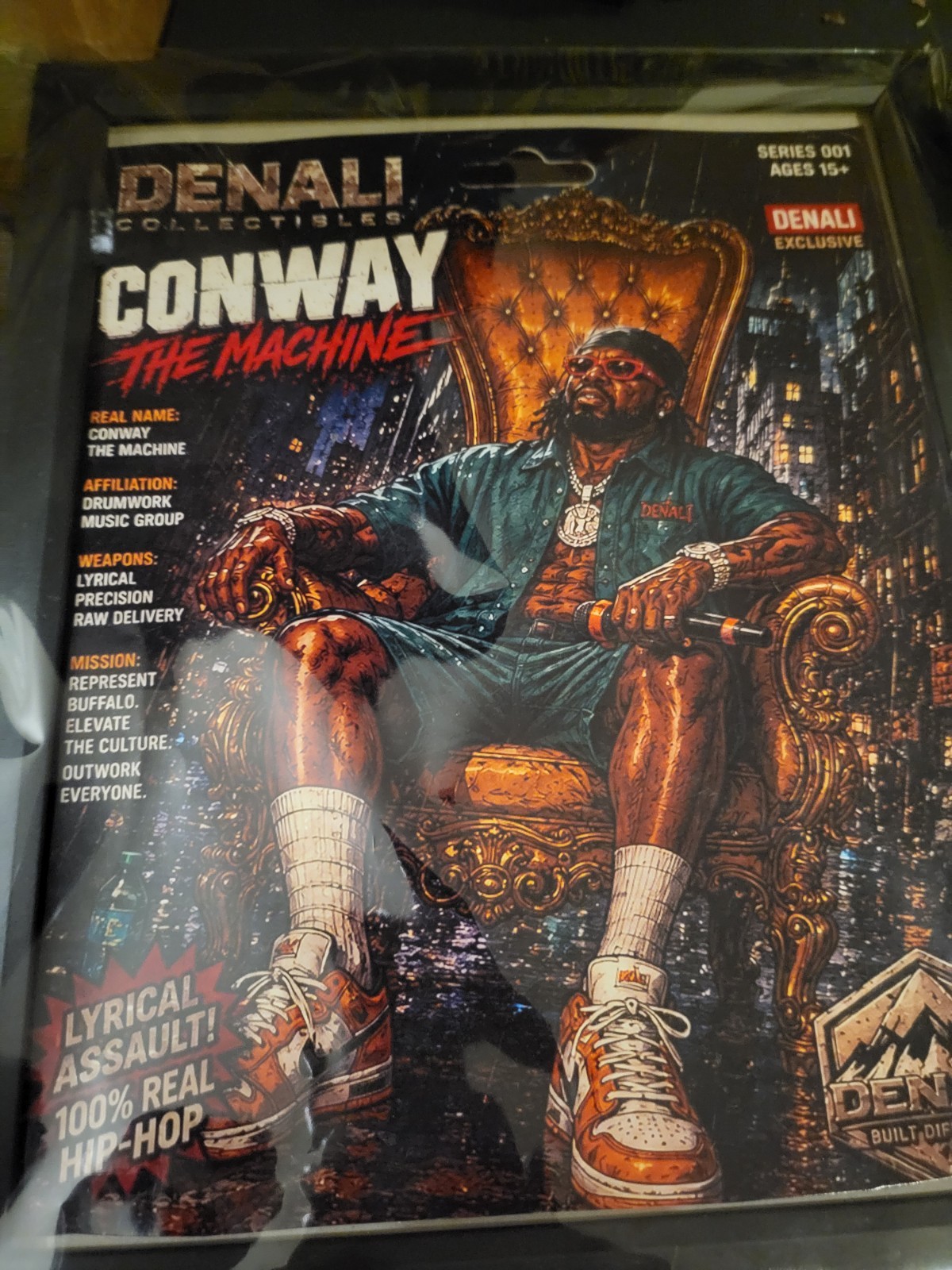 RARE Conway The Machine Figurine Limited Edition Custom Made