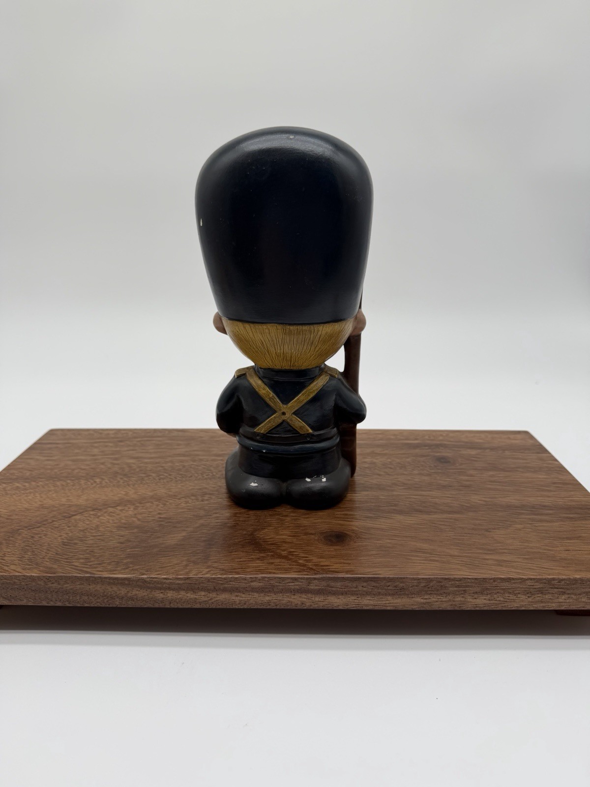 Vintage Ceramic Toy Soldier Figurine, Hand-Painted, Marked “SF 80”, None like it