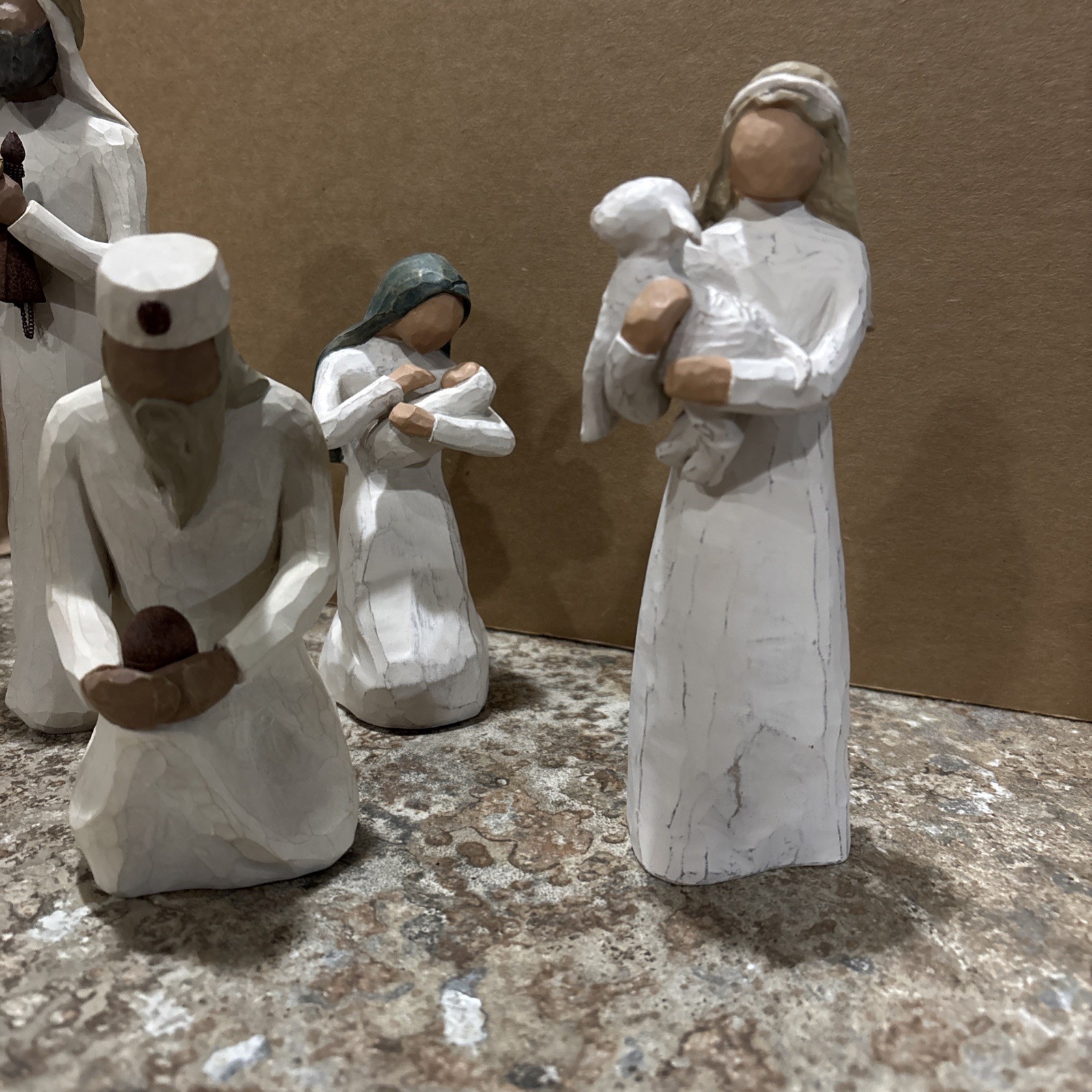 Willow Tree Nativity, Wise Men, Shepherd/Stable Animals Set Lordi (9pcs)