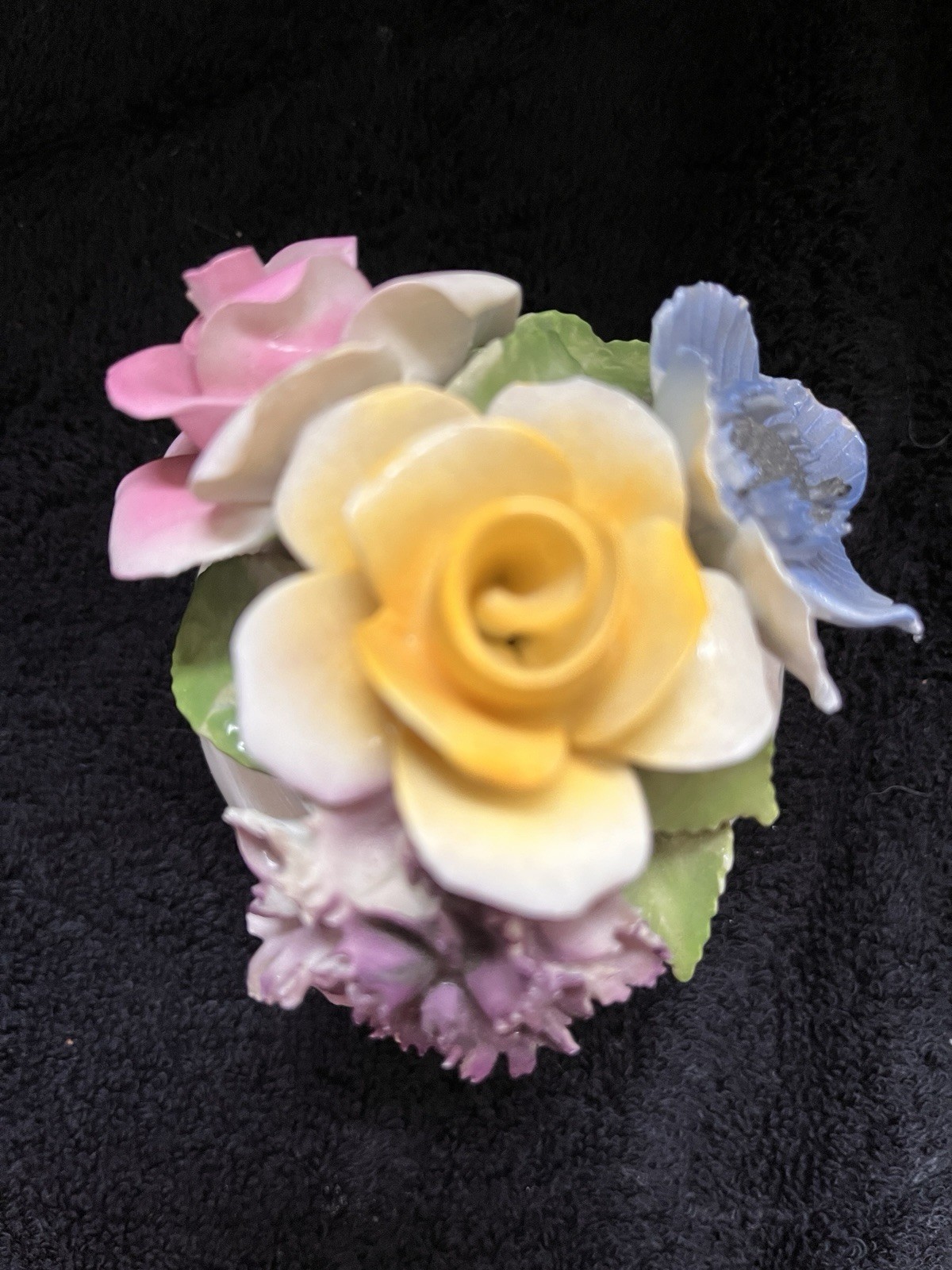 Vintage 1950s Radnor Bone China Floral Arrangement