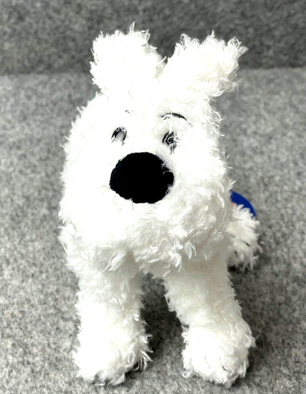 Moulinsart Snowy Plush Soft Toy: Standing 20cm in height Official Tintin Figure