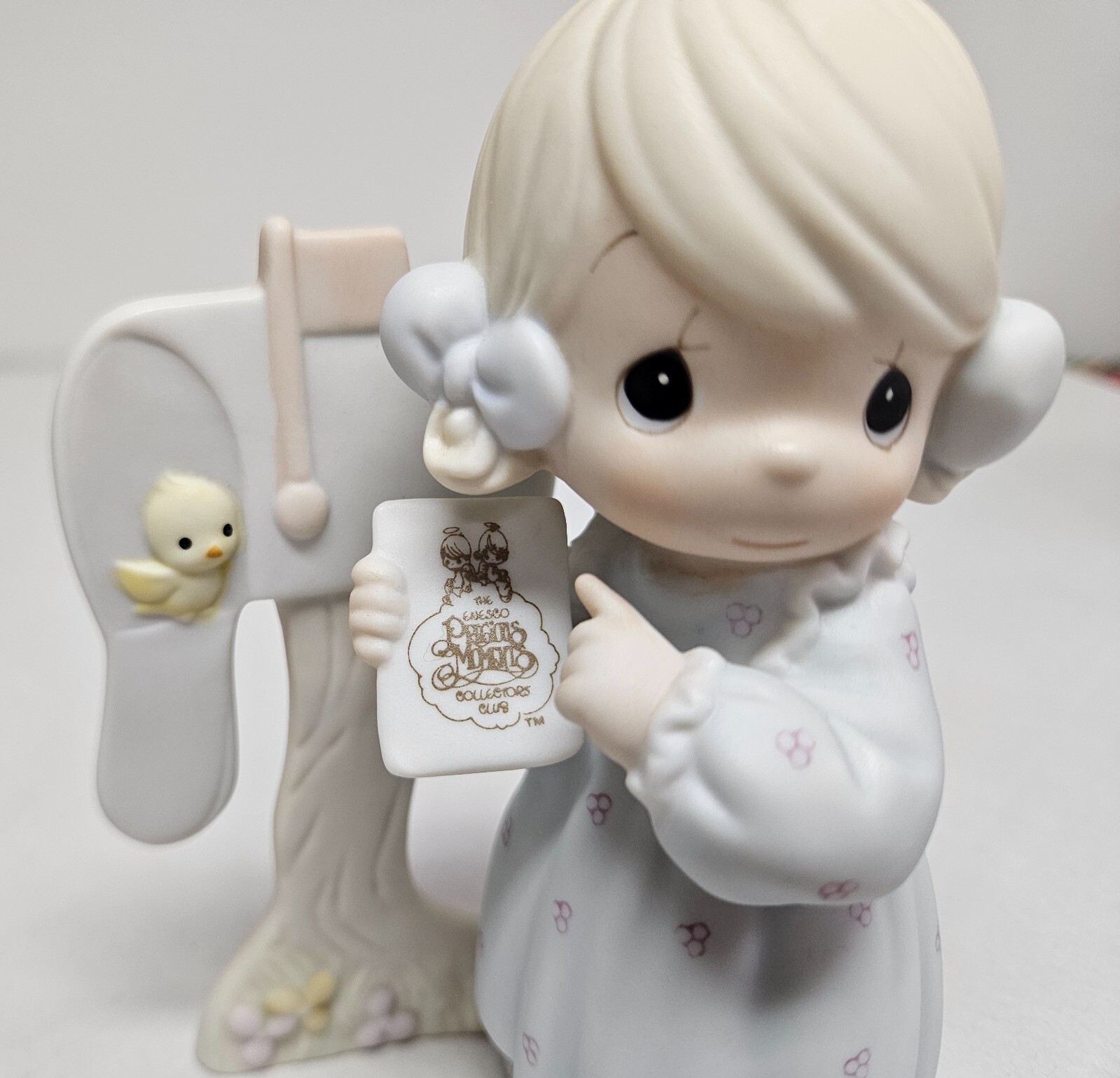 Precious Moments C0011 “Sharing The Good News Together” Figurines Vintage Mail