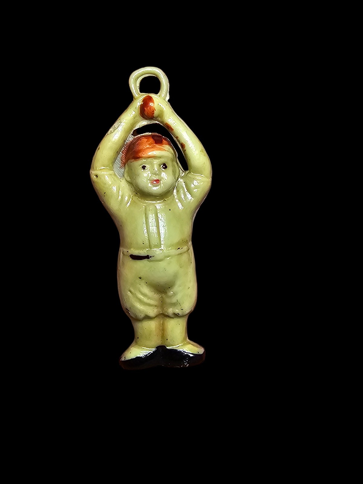 Vintage Japan Miniature Celluloid Charms Figures Animals Cracker Jack Era Set 10