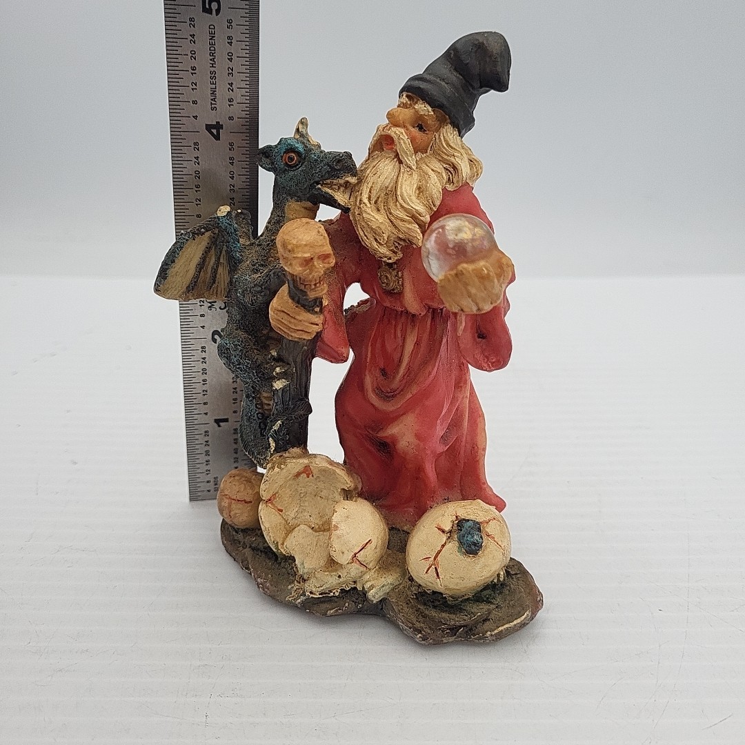 Wizard & Dragon Statue From “K’s Collection Mystic & Magic”