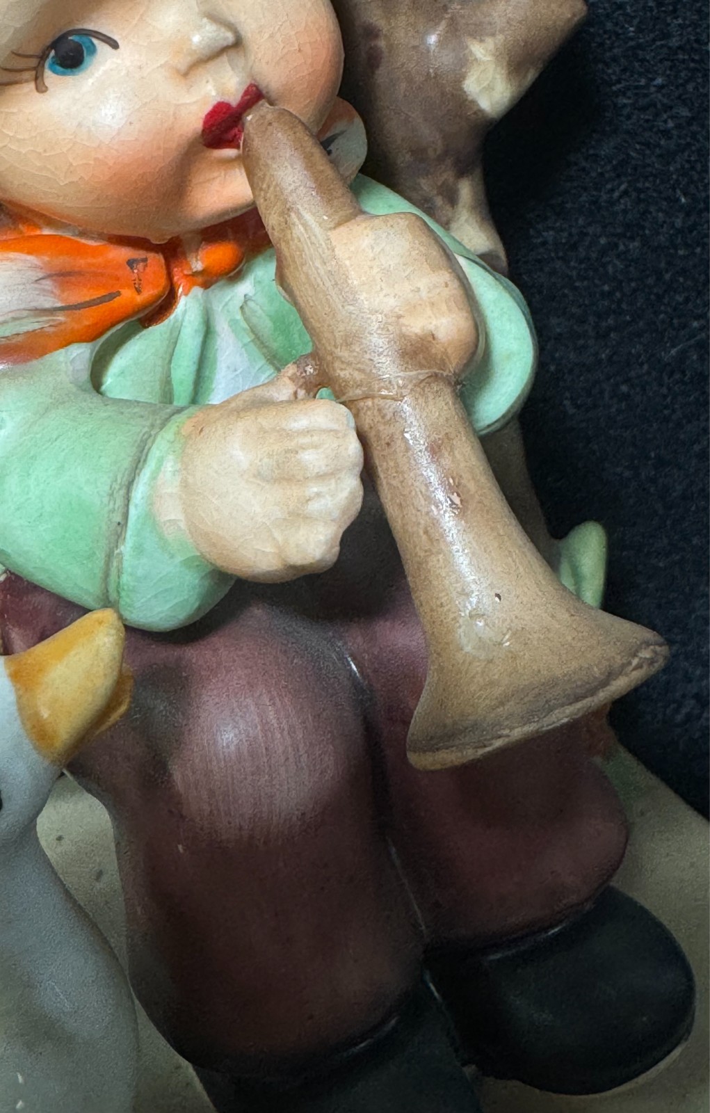 Vintage Erich Stauffer Backyard Harmony Porcelain Figurine #8213 5″ READ