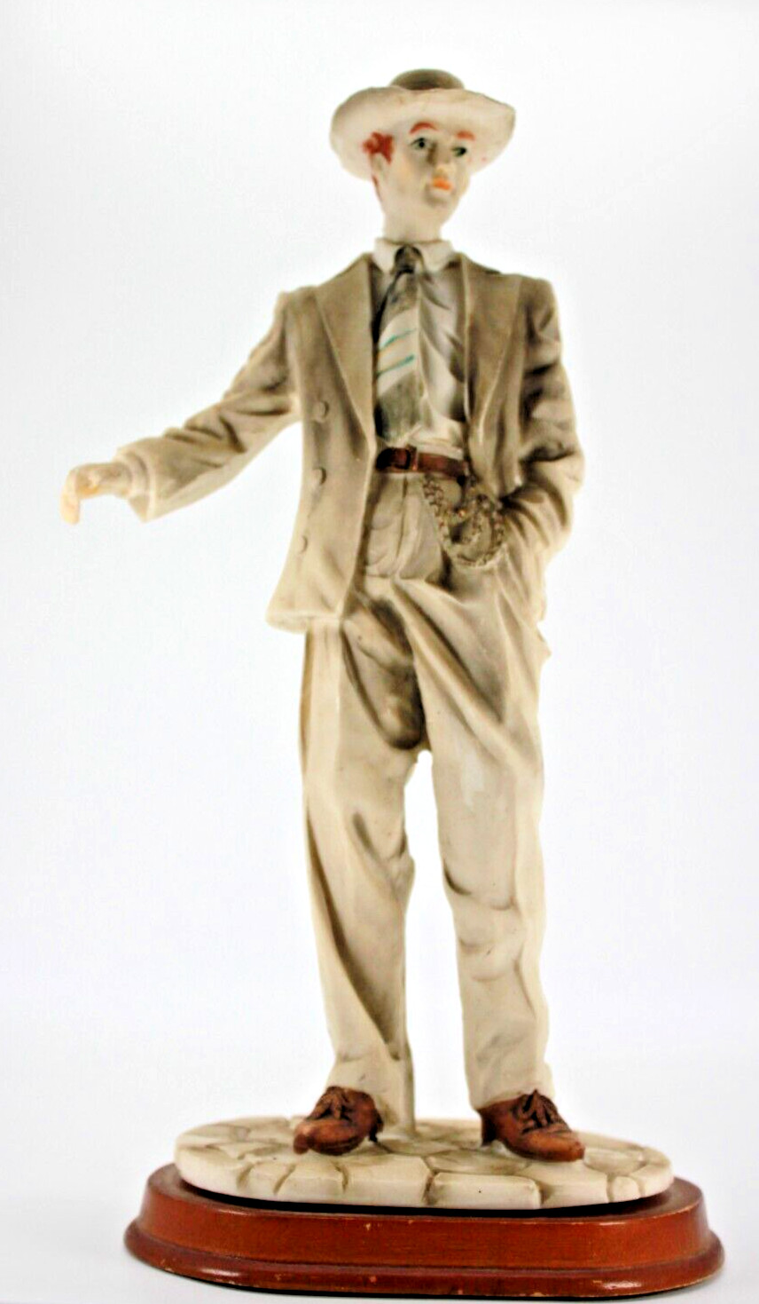 1950s Elegant Gentleman in a suit figurine CIRCA 1960s