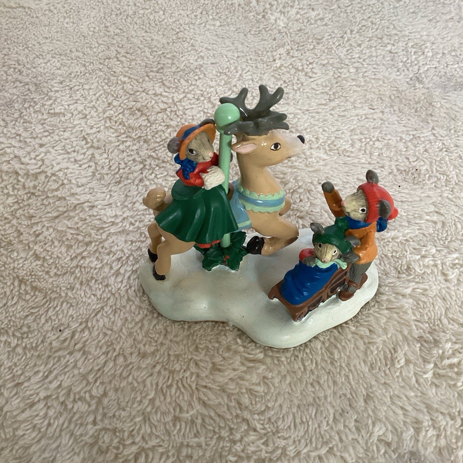 AVON CAROUSEL WONDERLAND MINIATURES COLLECTION “HAVE A NICE RIDE”