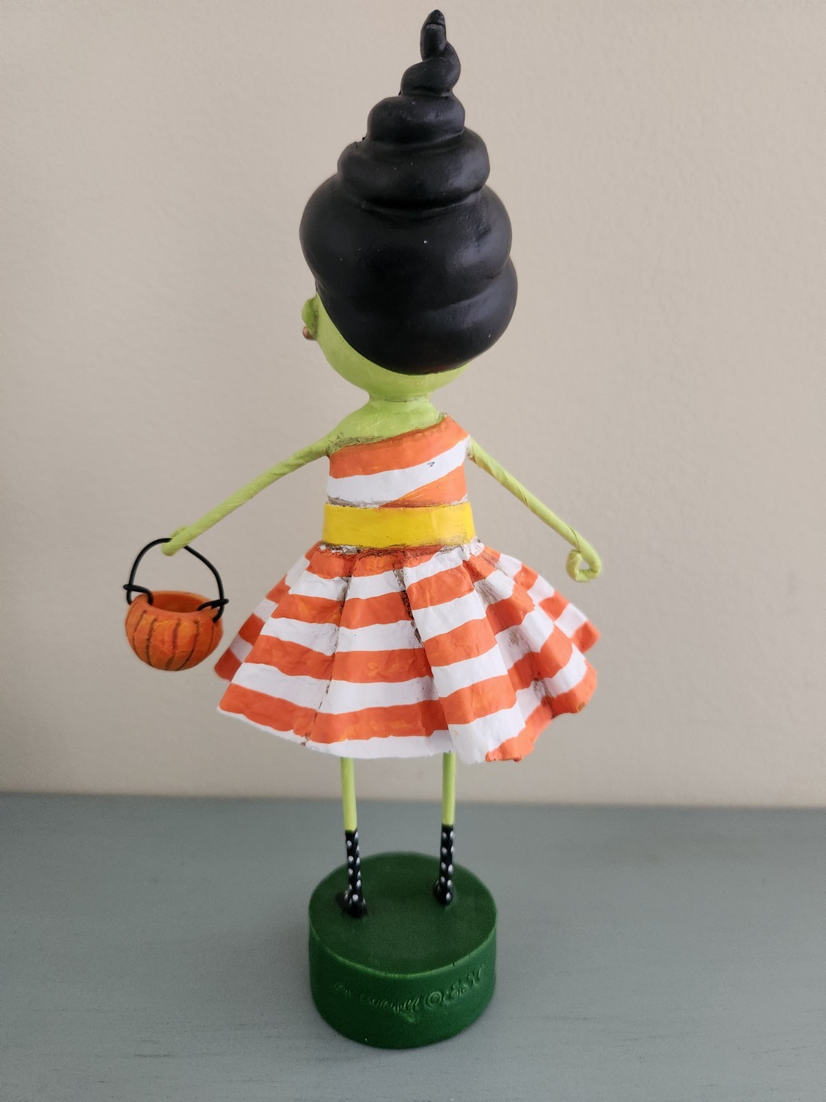 Lori Mitchell Susie Stein Halloween Girl Folk Art Figurine SALE $