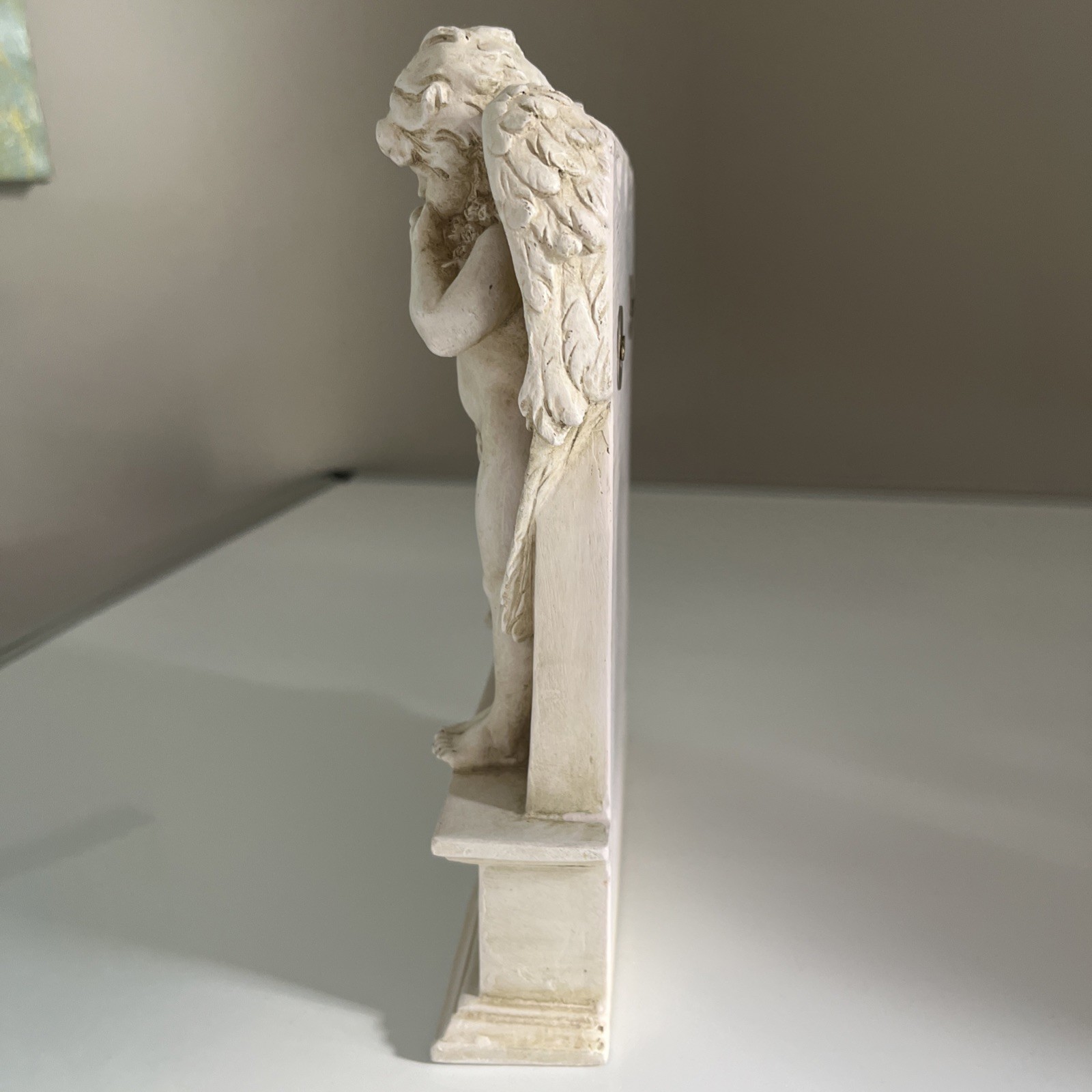 Angel Statue wall hanging welcome sign