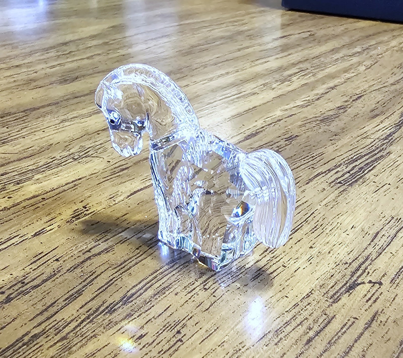 🐴 Swarovski Crystal 2002 “Chinese Zodiacs”, Small, Pony / Horse Figurine, Box