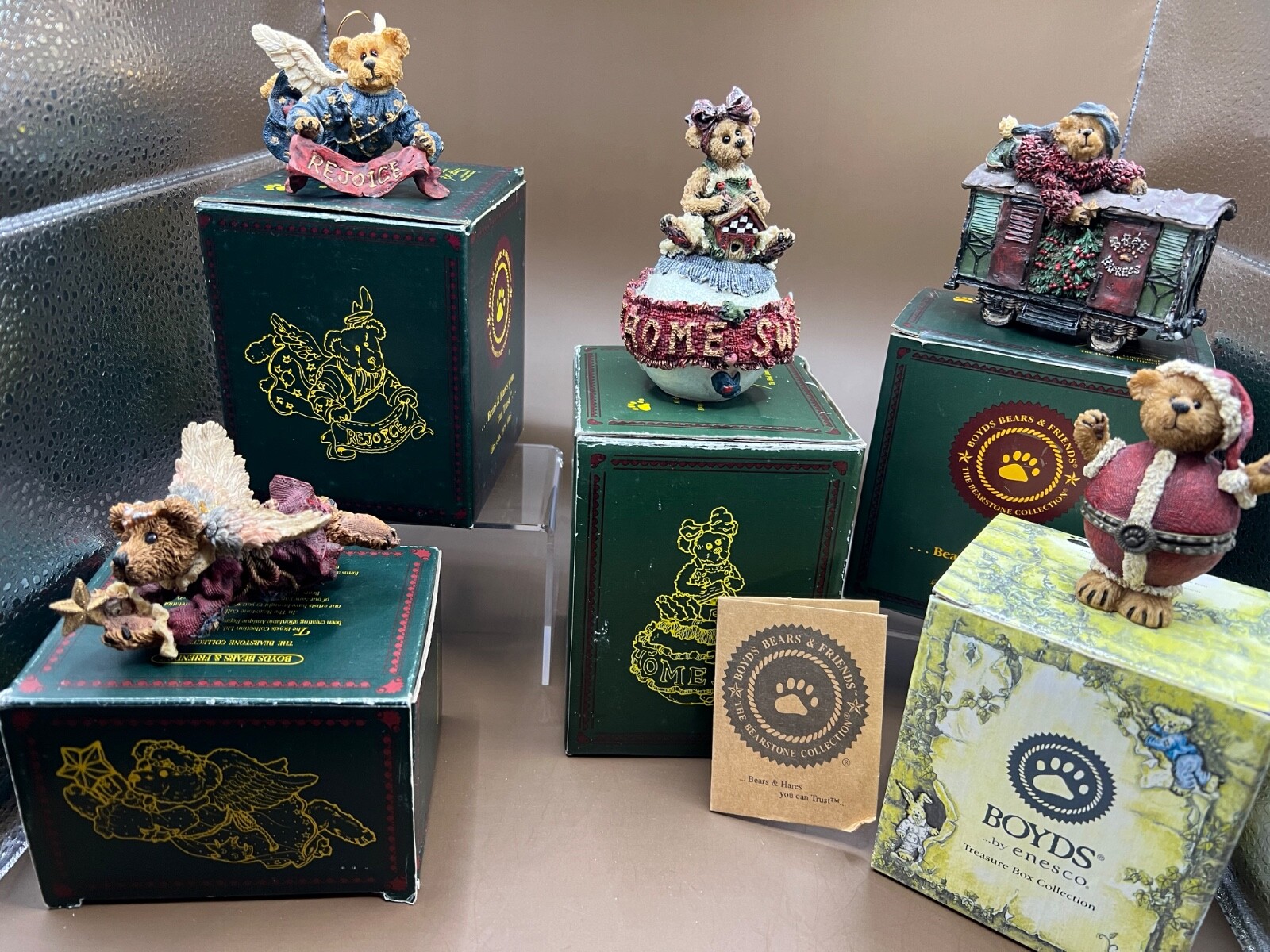 BOYDS BEARS AND FRIENDS Lot of 5 1993, 1998, 2000, 2001 & 2009 EUC
