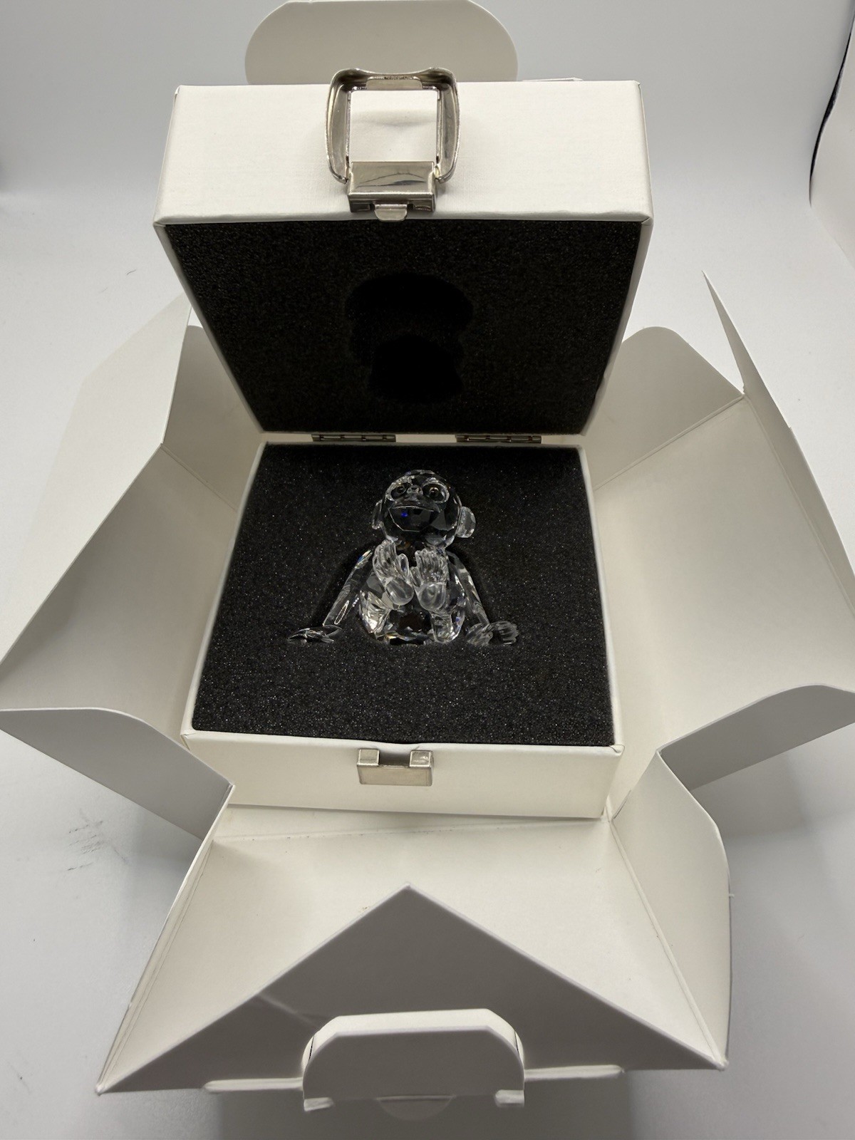 Swarovski – CHIMPANZEE A 7618 NR 000 001 Clear Crystal MIOB Never Displayed
