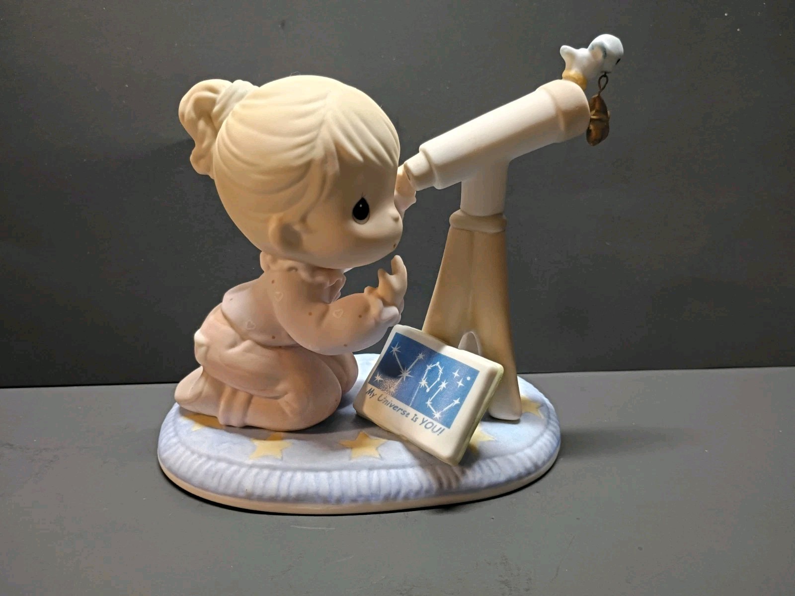 Precious Moments “My Universe Is You” Porcelain Girl Figurine 1998 No Box