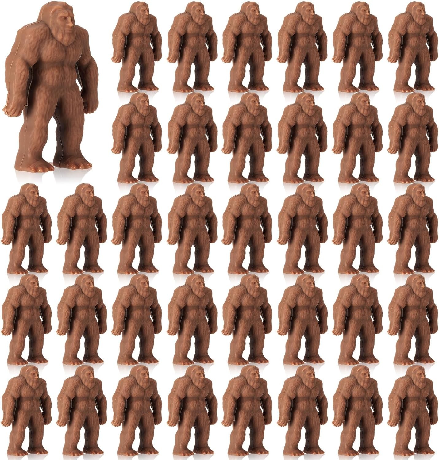 36 Pcs Mini Bigfoot Figurines Gifts Little Sasquatch Bulk Miniature Bigfoot f…
