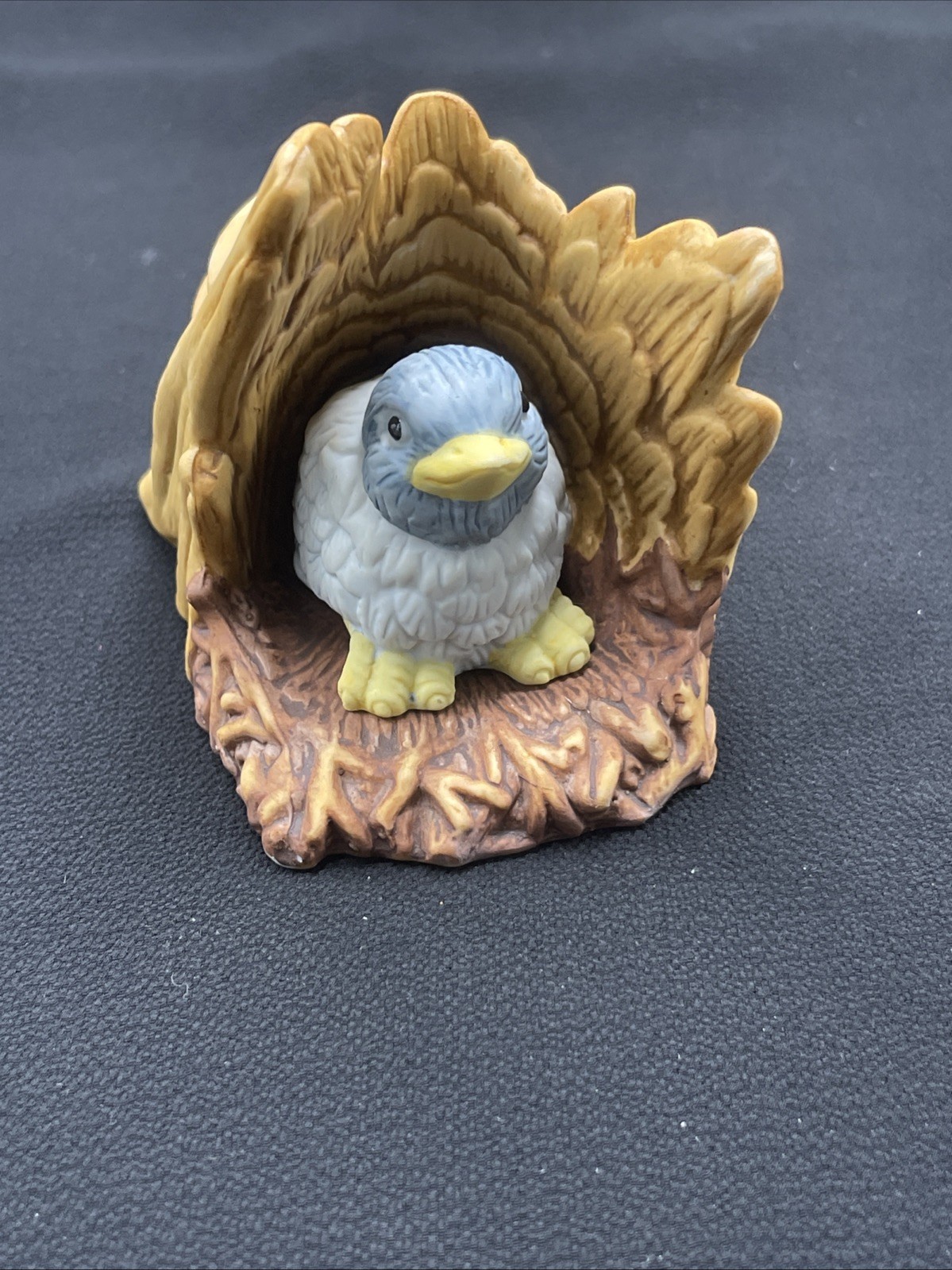 Vintage 1984 Franklin Mint Woodland Surprises Bluebird Figure Jacqueline B Smith