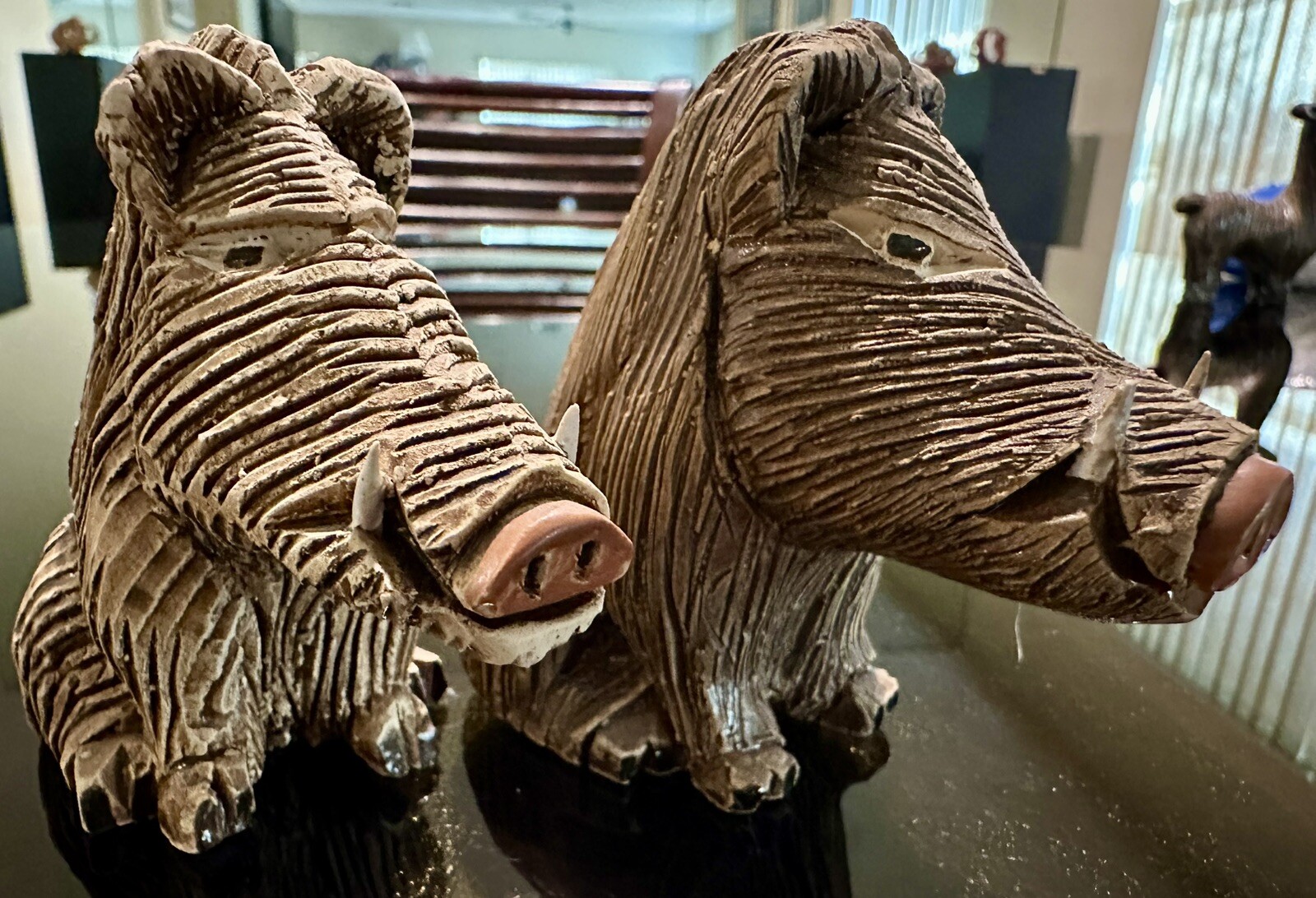 Artesania Rinconada Old Version 1 Wild Boar #42 Perfect Tusks Ultra Rare Cond A+