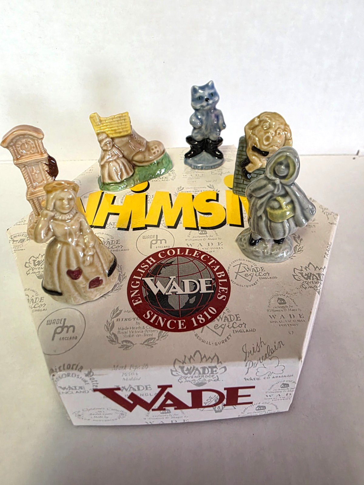 Wade Whimsies Nursery Rhymes Complete Boxed Set 1/Set 3 Reissue 2001 Mint