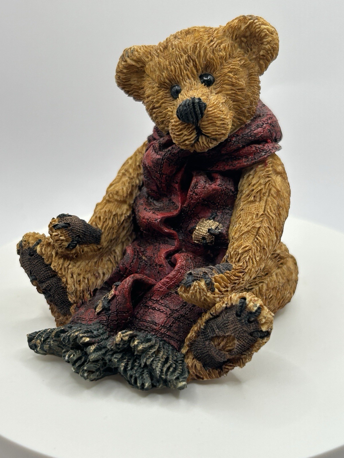 Boyds Bears Granville With A Red Scarf