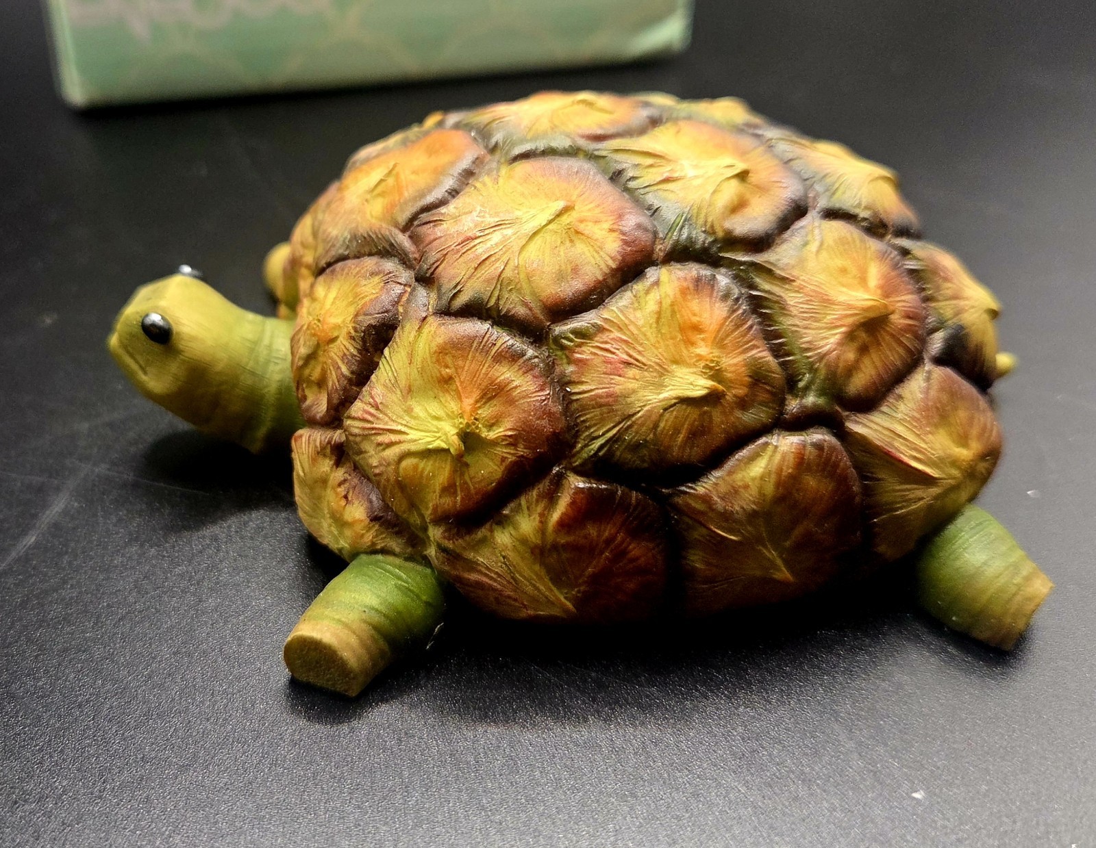 Home Grown Enesco Pineapple Turtle Tortoise Figurine 2005 w/Box 4004842 *NEW