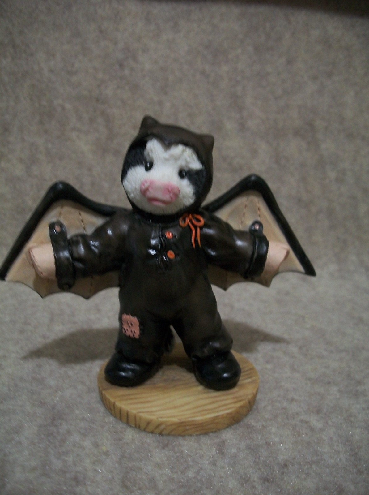 I’m Batty Over You – Halloween – Mary Moo Moo Cow Figurine