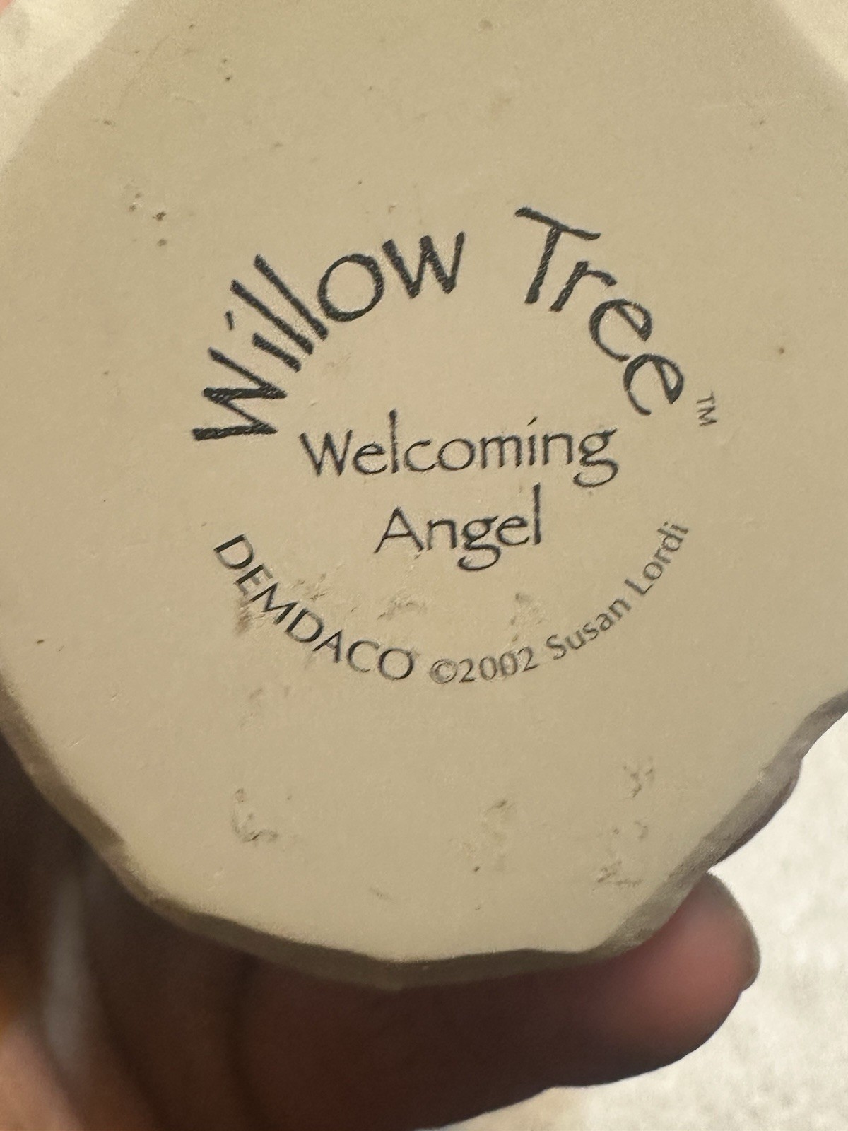 Vintage Willow Tree Welcoming Angel Figurine By Susan Lordi 2002 Demdaco