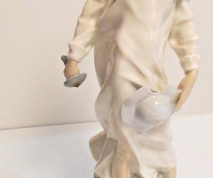 LLADRO NAO DON QUIXOTE Standing with Sword Figurine 11.5 in. BROKEN SWORD Vtg
