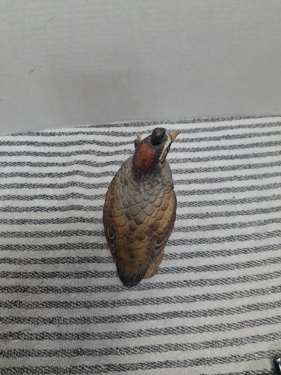 Masterpiece By Homco Vintage 1981 Quail Figurine-Porcelain-Gorgeous Feathers