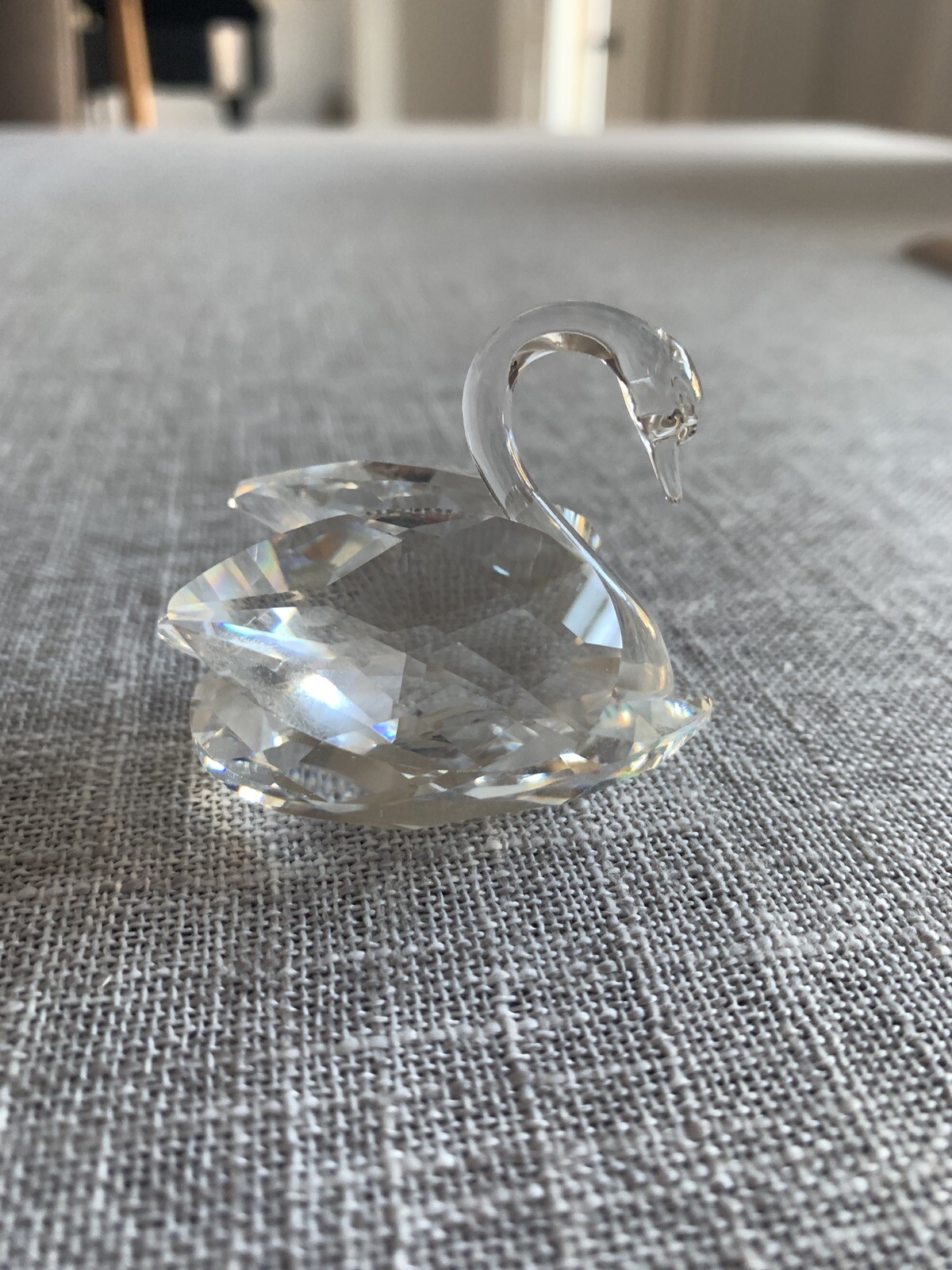 Swarovski Crystal “Beauties of the Lake”- 1.5”x2” Swan Figurine