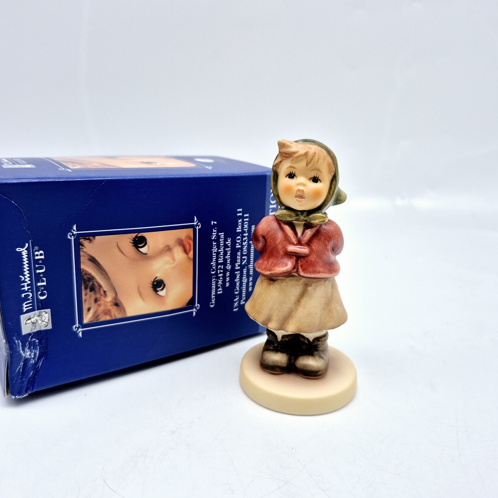 Hummel Clear As a Bell Porcelain Figurine 3.5″ in Original Box