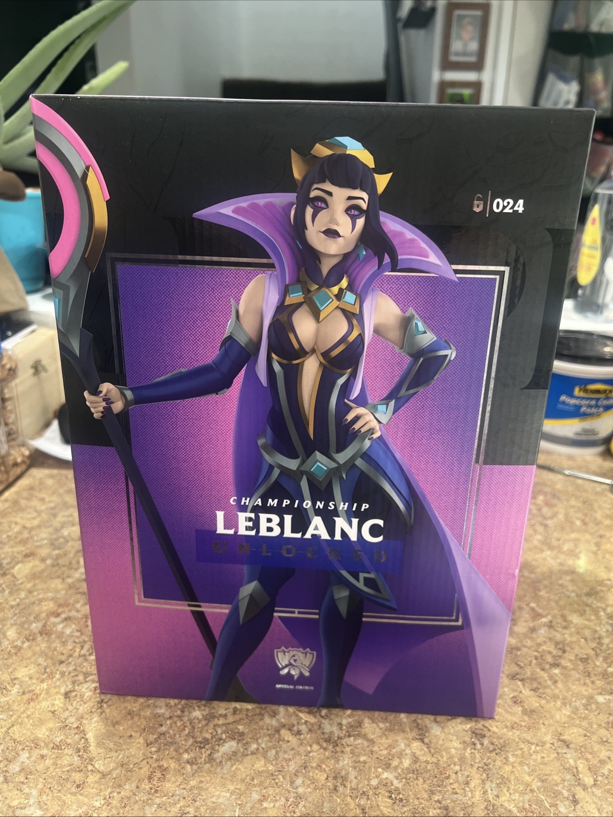 LoL League of Legends Championship LEBLANC Unlocked Statue Figure Riot Games