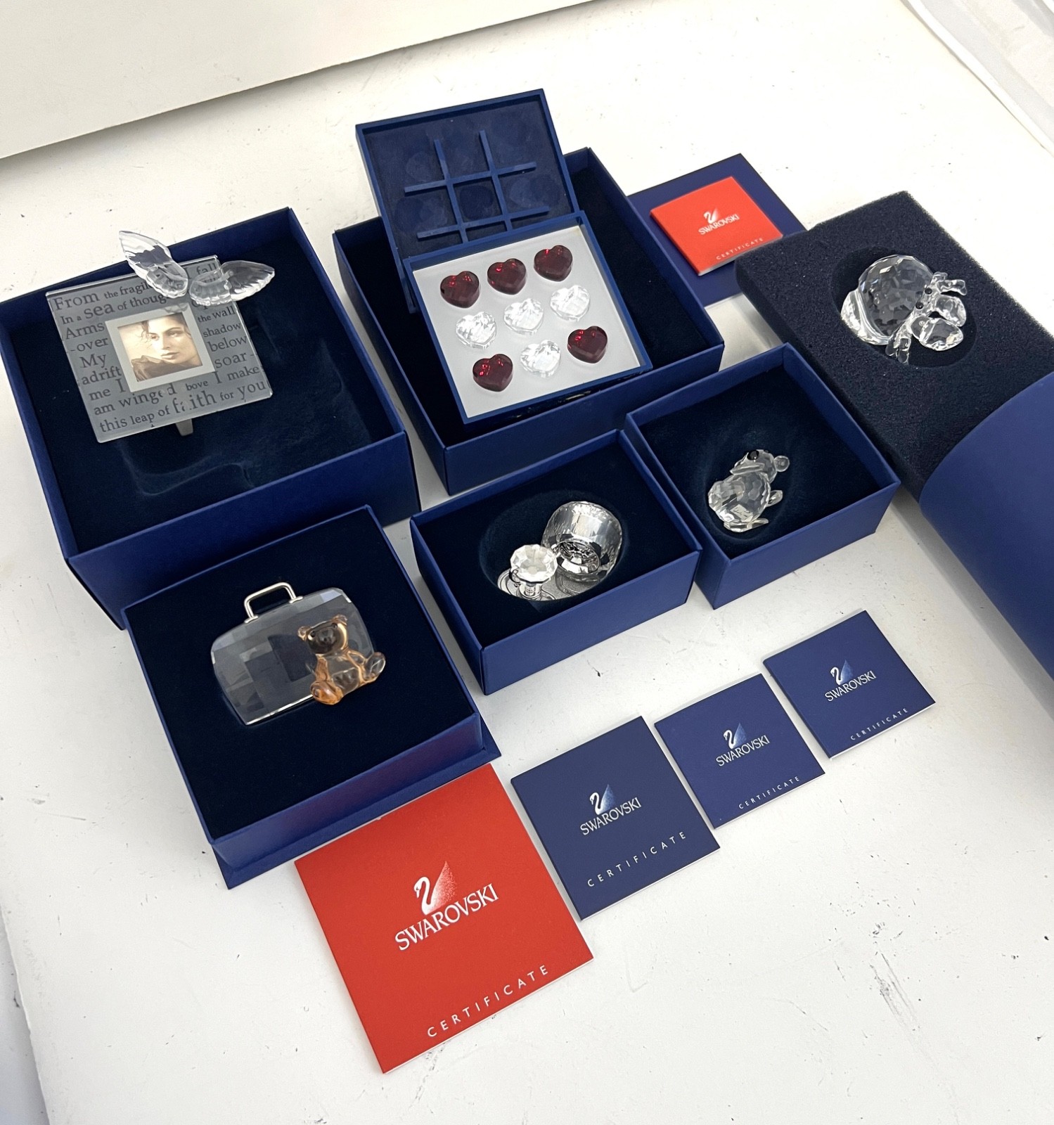 Swarovski 6 Pieces Crystal Miniature Figurines – Collection # 14