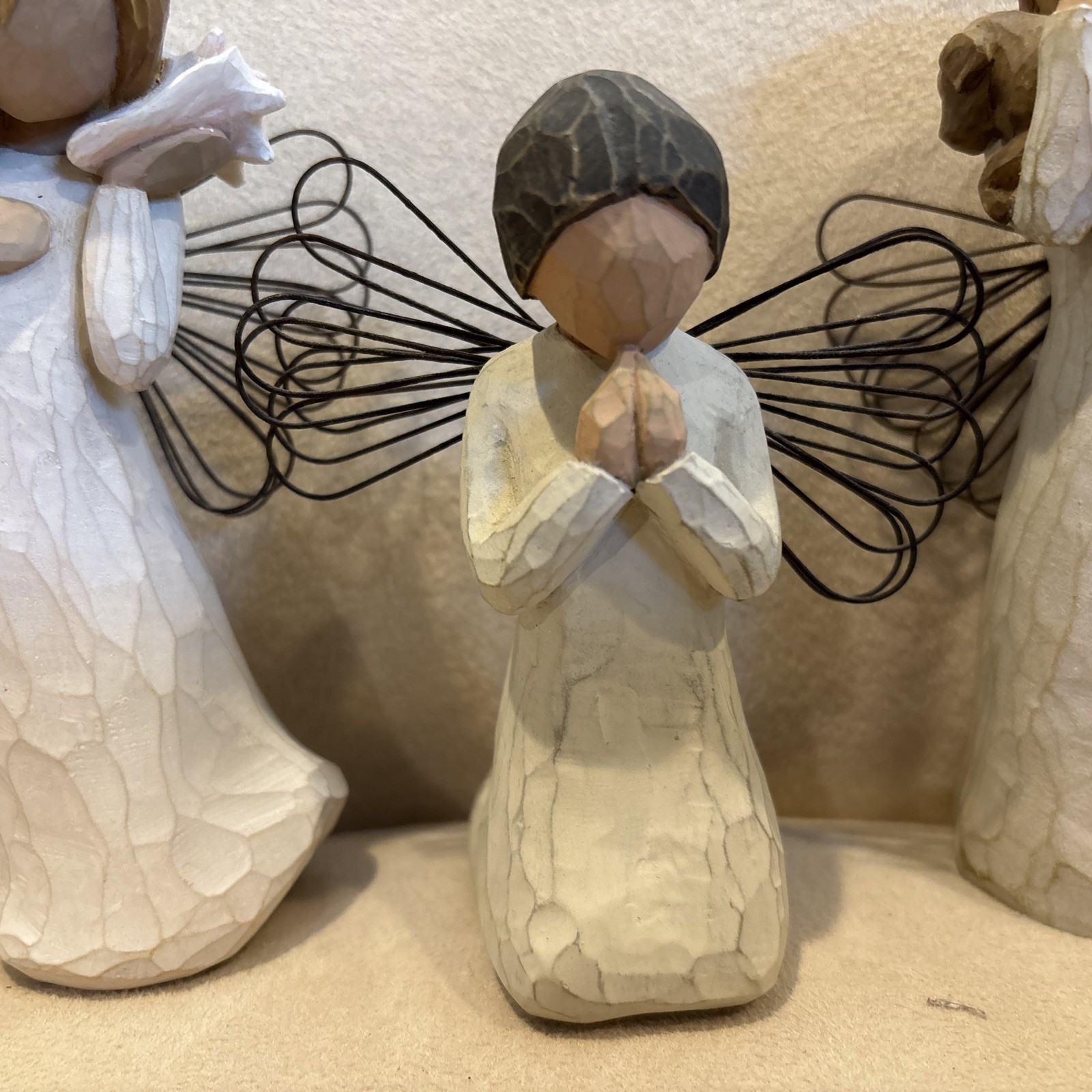 Willow Tree 3 Figurines (Angel of Prayer, Angel of Friendship, Thinking of You)