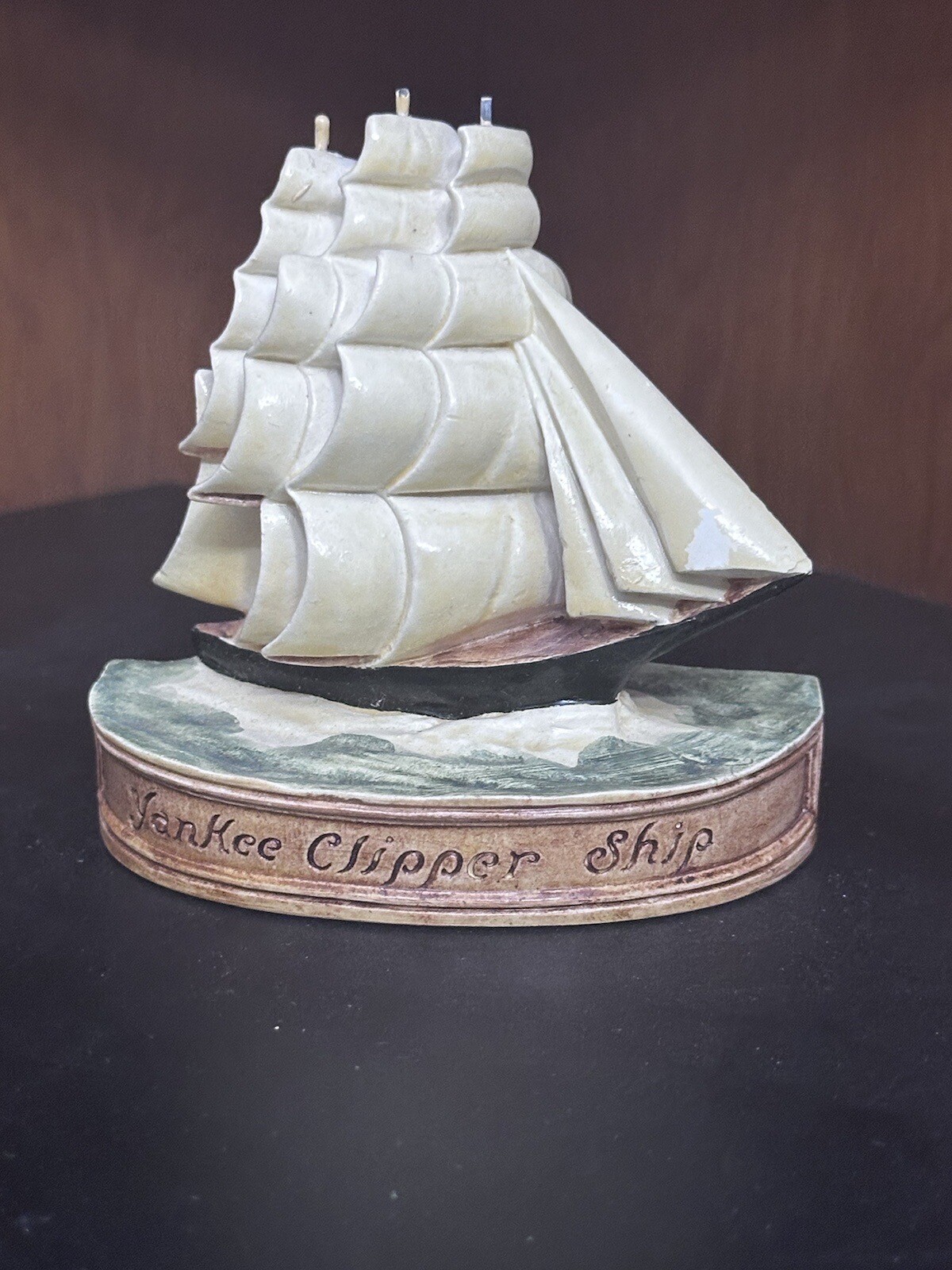 Sebastian Miniature Signed Yankee Clipper Ship P W Baston Copr 1954