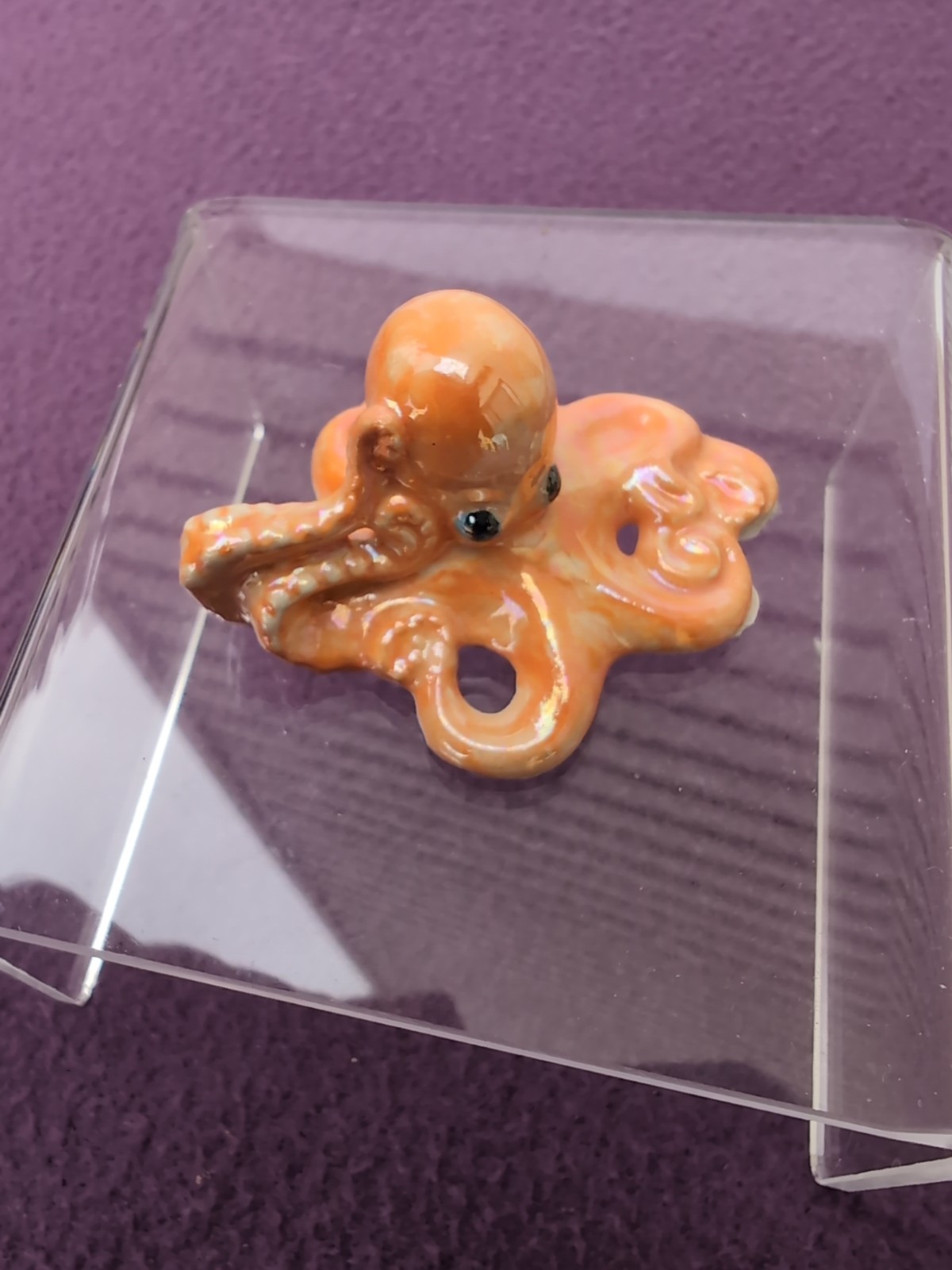 Mini Glass Figures 5 Pcs Elephant