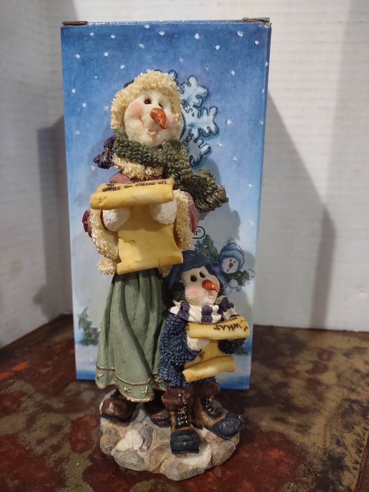 Snow Dooodes 2001 BOYDS #36517 Mrs G Clef Halfnote…Two Part Harmony New in BOX
