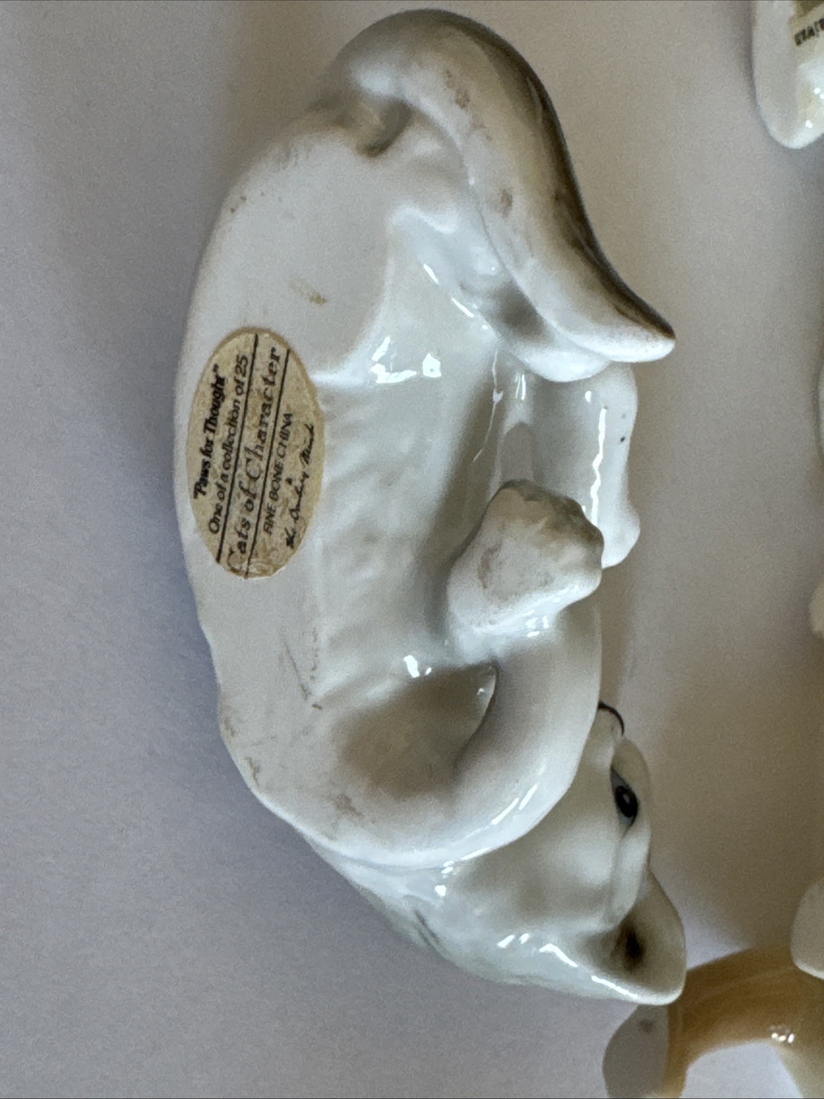 Vintage Danbury Mint Cats Of Character Collection Porcelain Figurines Lot