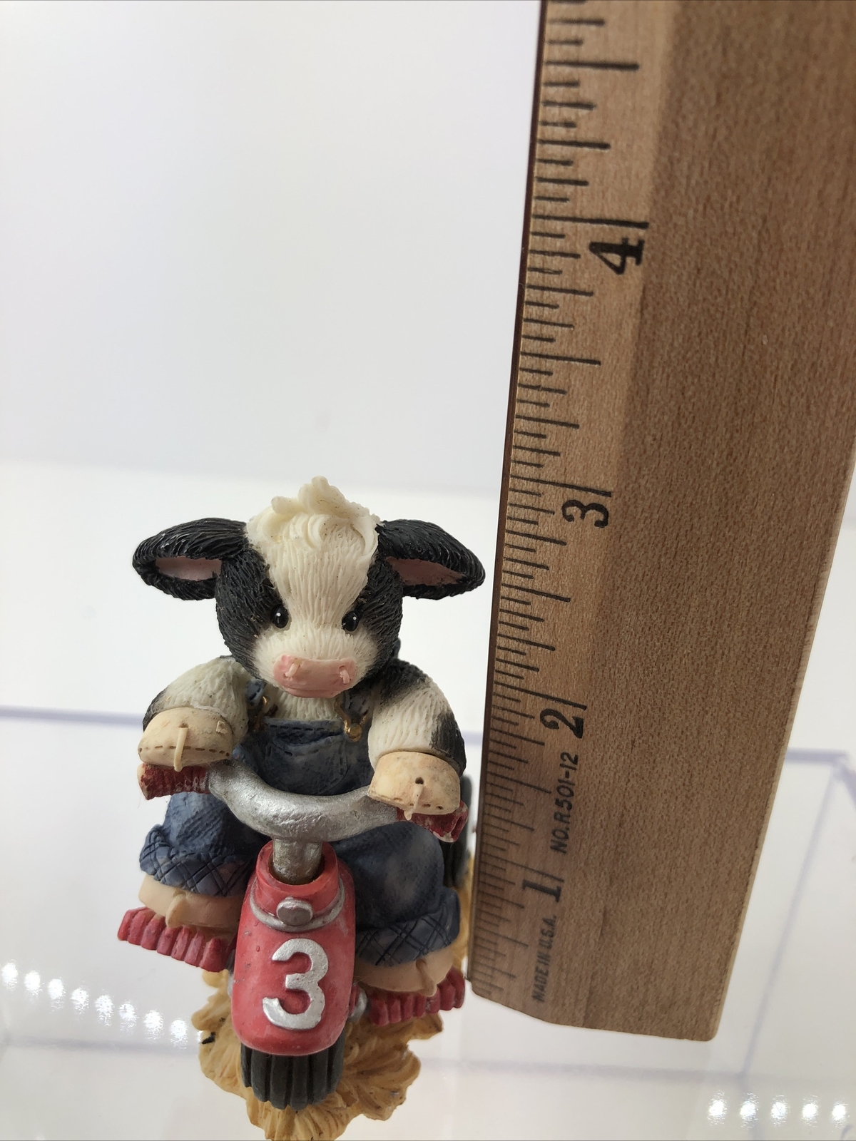 MARY’S MOO MOOS Enesco 1997 AGE 3 “WHEE I’M THREE!” FIGURINE 319147 #546.