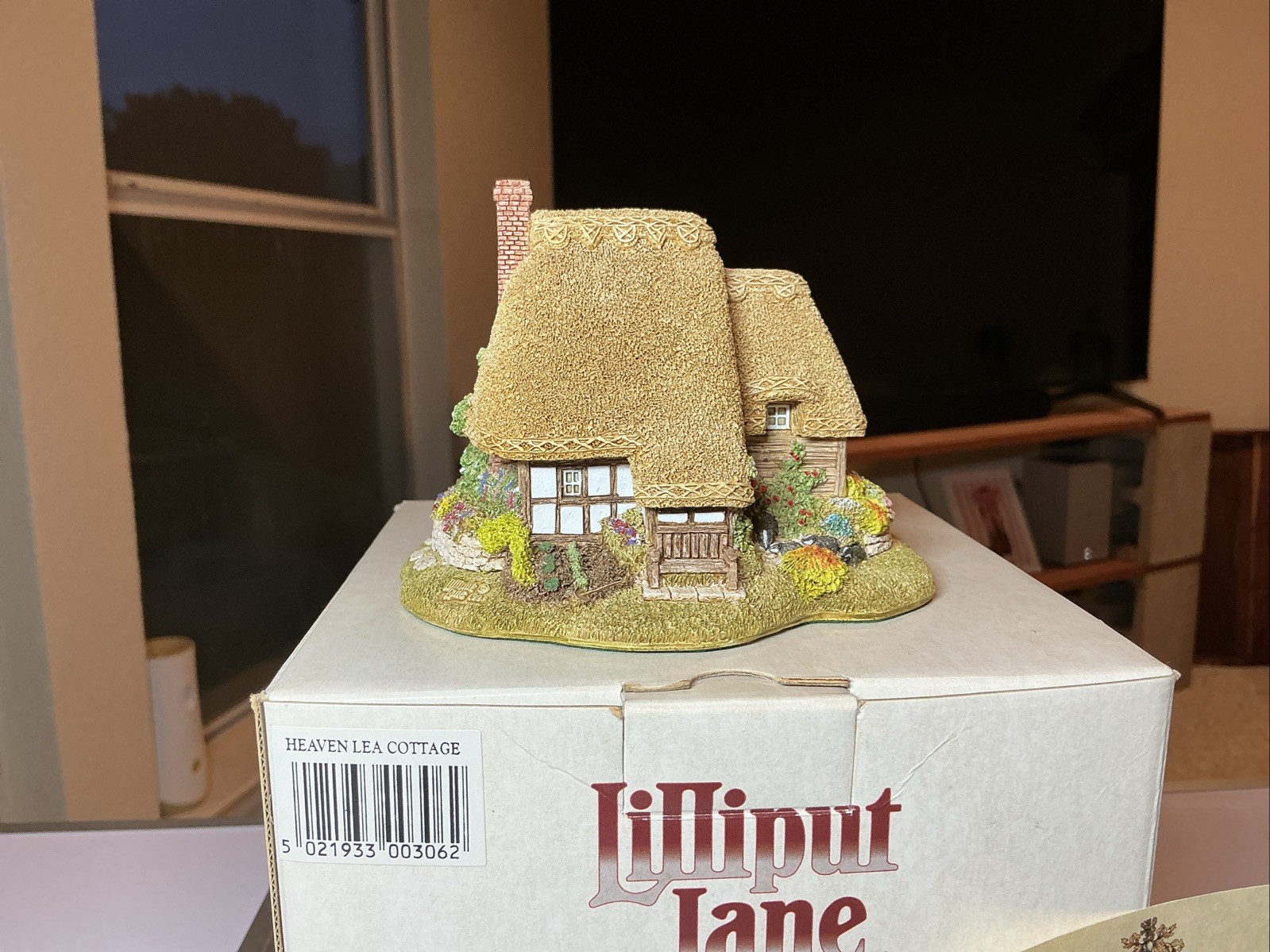 Lilliput Lane Heaven Lea Cottage Collectors Club Special 1993 Original Box