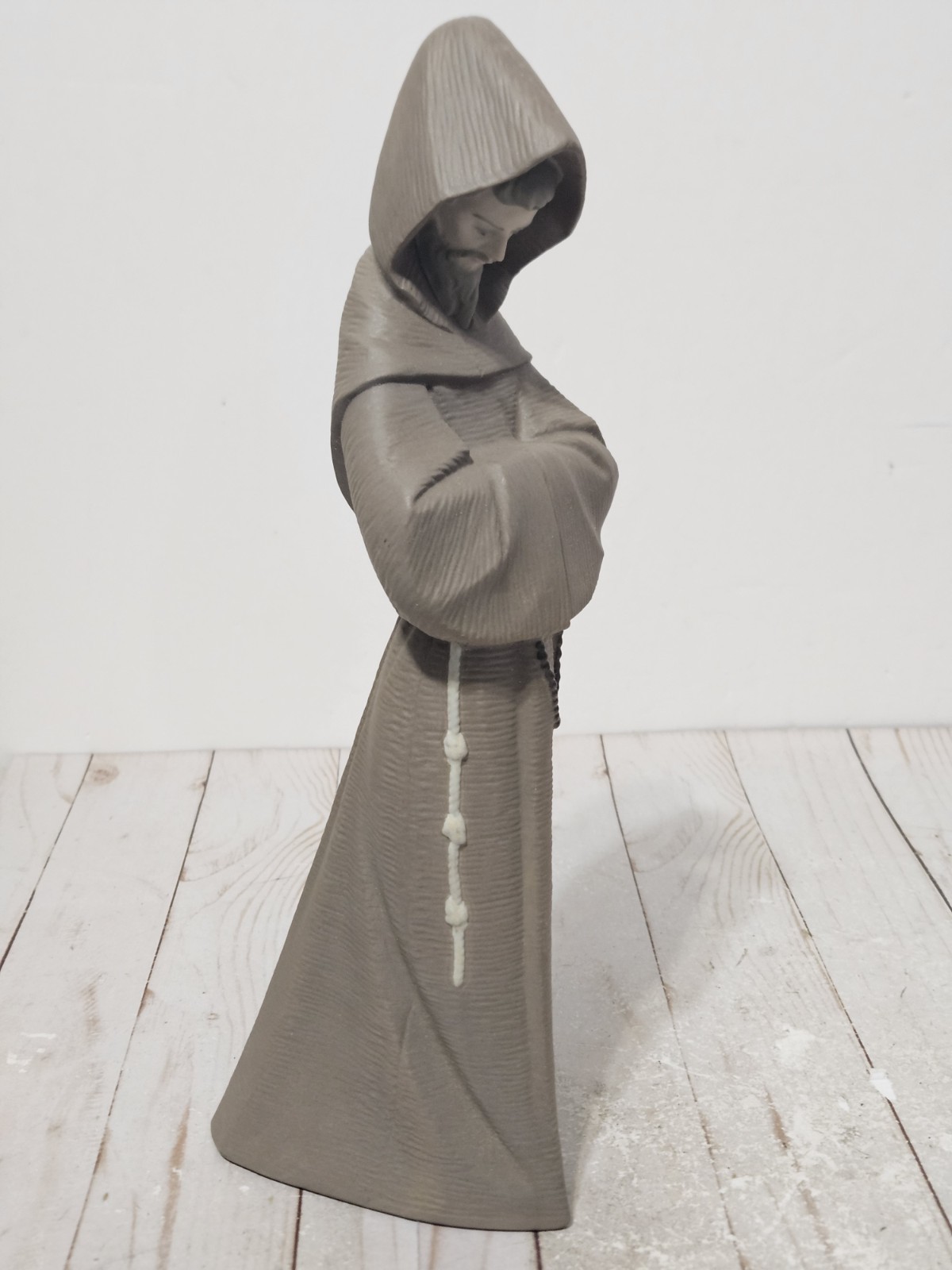 Lladro Monk Serene Franciscan Monk Figurine Matte GRES Finish 13” Tall