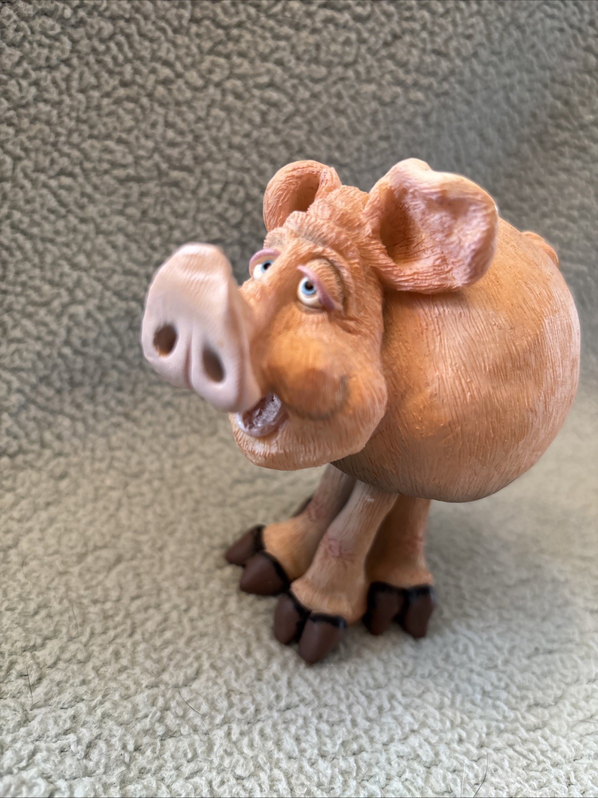 Pig Bobblehead by Douglas Penelope the Pig Figurine signed 4″ LOC B