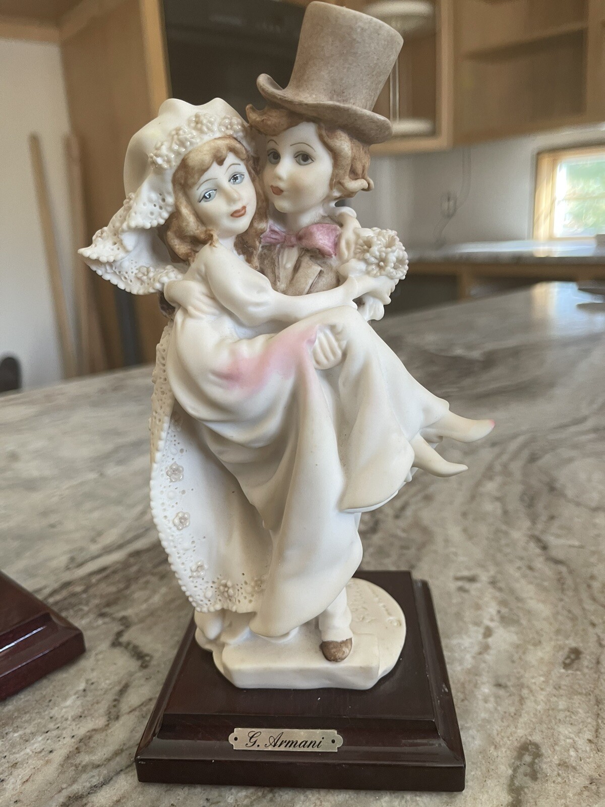 Giuseppe Armani FLORENCE “Magic Memories” Wedding Bridal Couple Figurine 8″ “