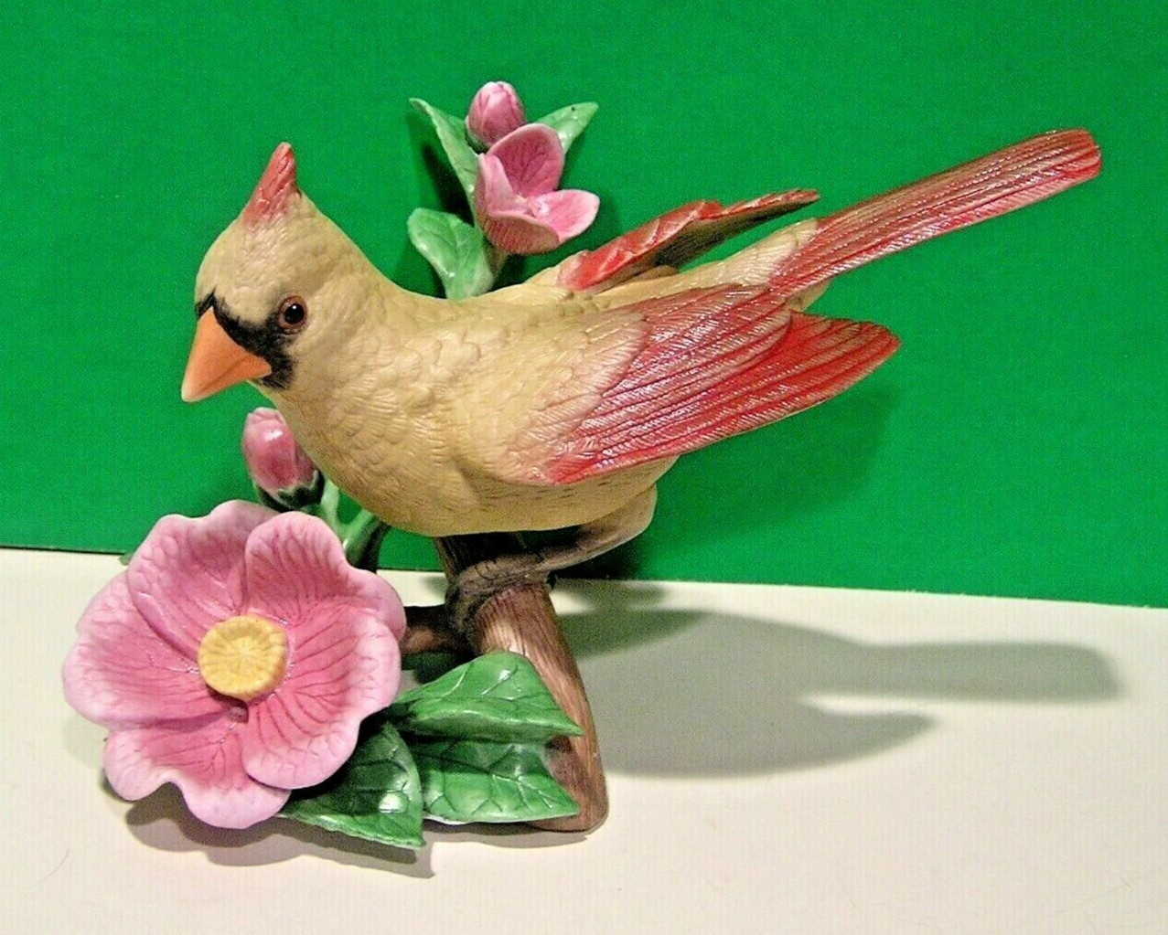 LENOX 2015 Annual CHRISTMAS BIRD FEMALE CARDINAL sculpture – NEW in BOX with COA