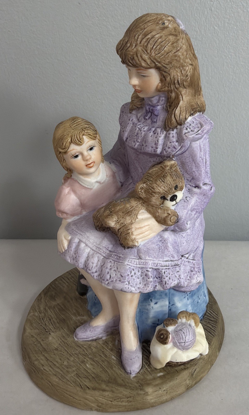 1992 Heritage House Inc My Mother’s Love Figurine Mother With Daughter Vintage