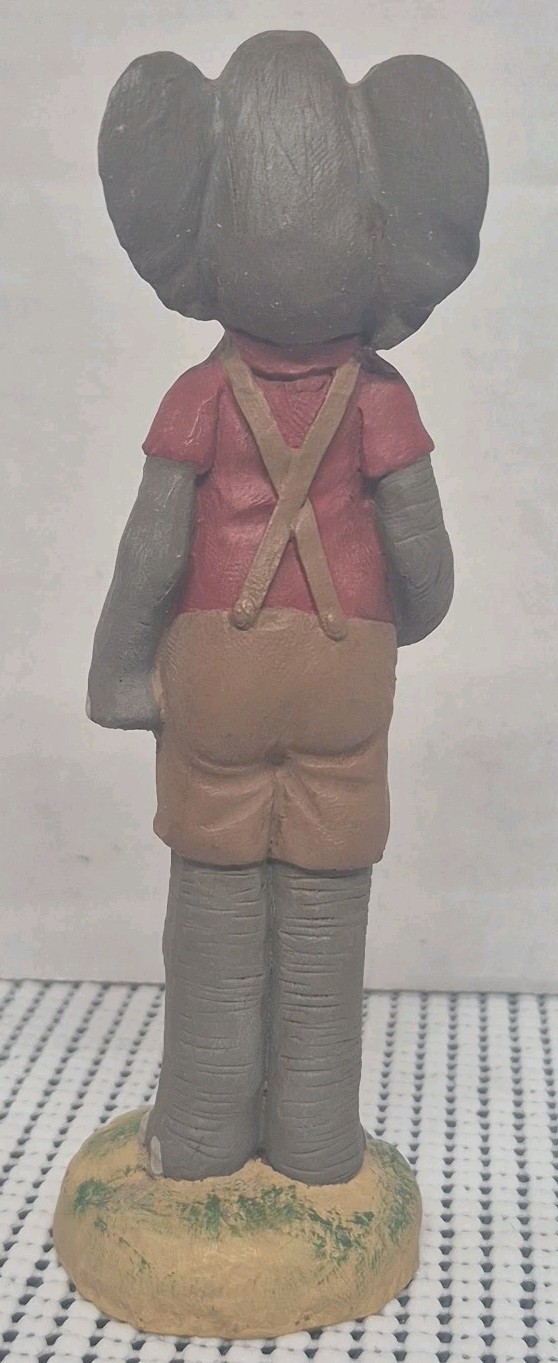 Vintage Jim Shore Great American Design Co #312 Of 10,000 Skinny Elephant/Mouse