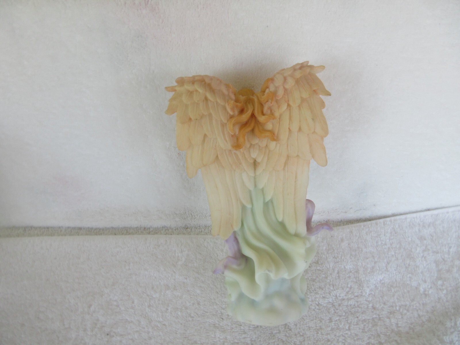 LOVELY~1996 COLL. BY SANSCO [ 8″ ] ANGEL WITH BABY FIGURINE~~1 POUND+ 9 OUNCES!