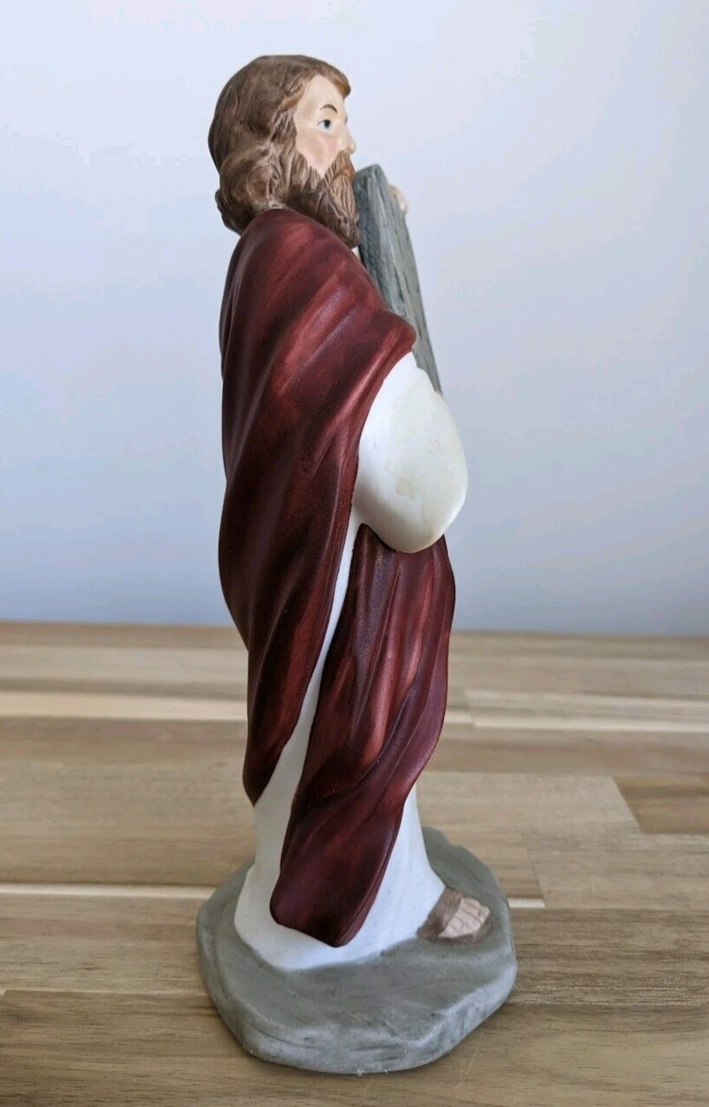 MOSES Statue Figurine Commandments Tablet Biblical Christianity Religious Homco