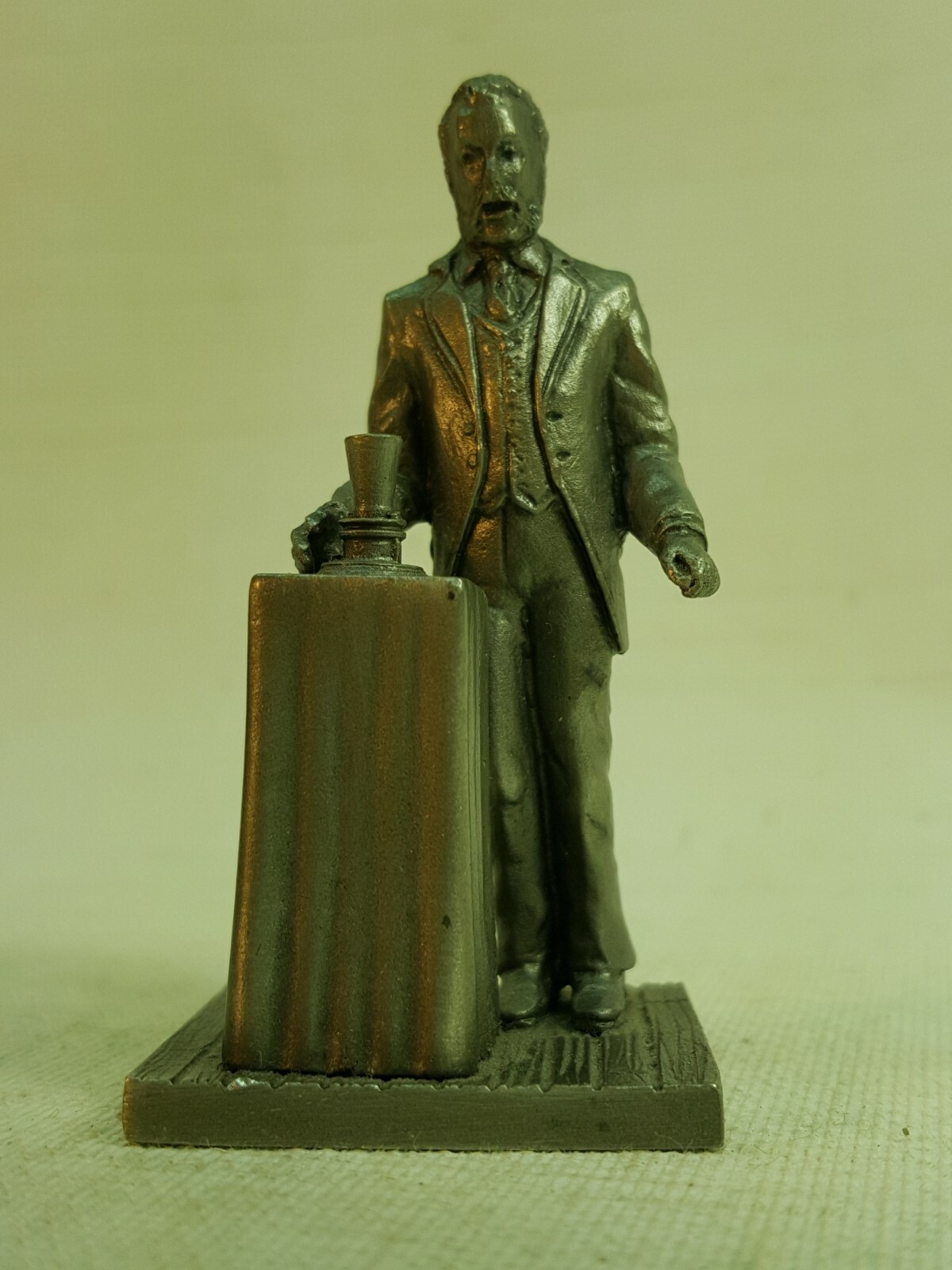 ALEXANDER GRAHM BEL Franklin Mint National Historical Society Pewter JB454